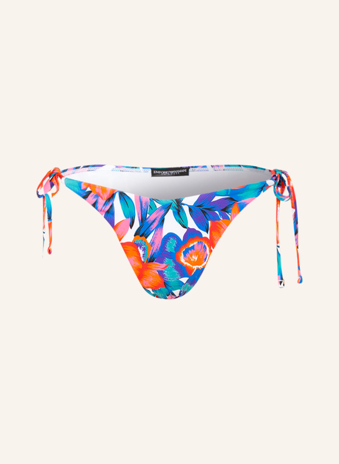 EMPORIO ARMANI Brazilian bikini bottoms MIX & MATCH, Color: 75810 floral print (Image 1)