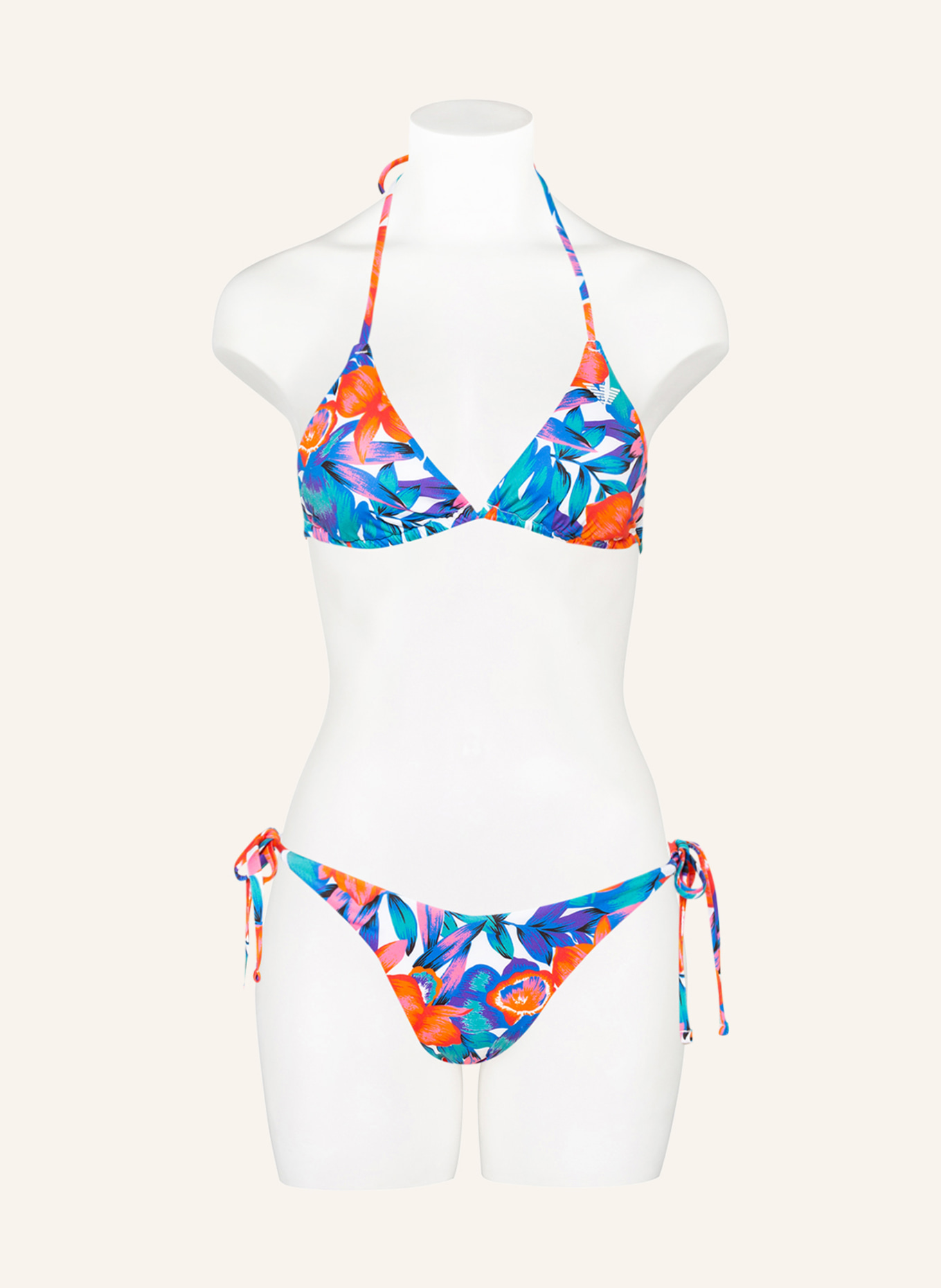 EMPORIO ARMANI Brazilian bikini bottoms MIX & MATCH, Color: 75810 floral print (Image 2)