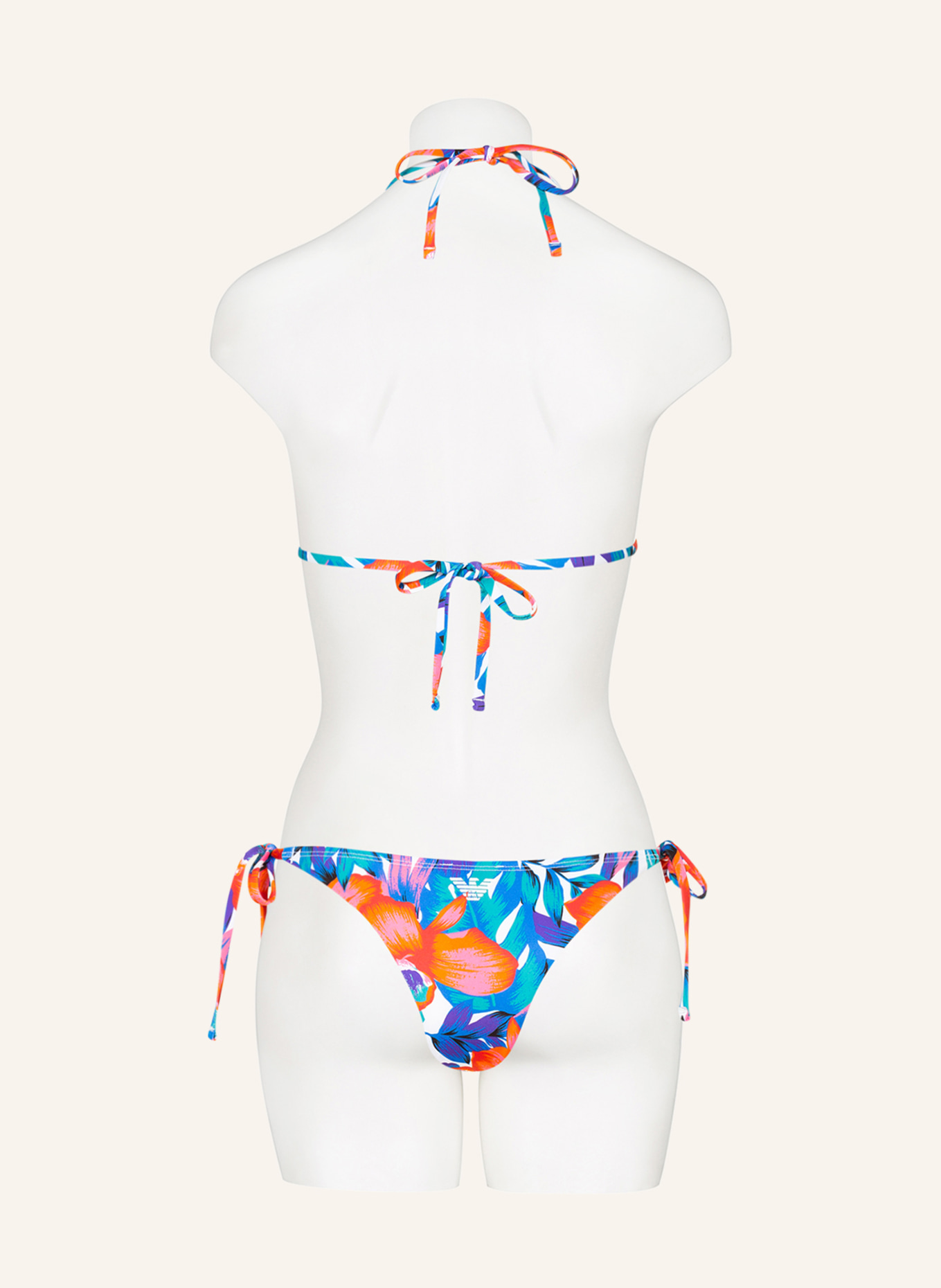 EMPORIO ARMANI Brazilian-Bikini-Hose MIX & MATCH, Farbe: 75810 floral print (Bild 3)