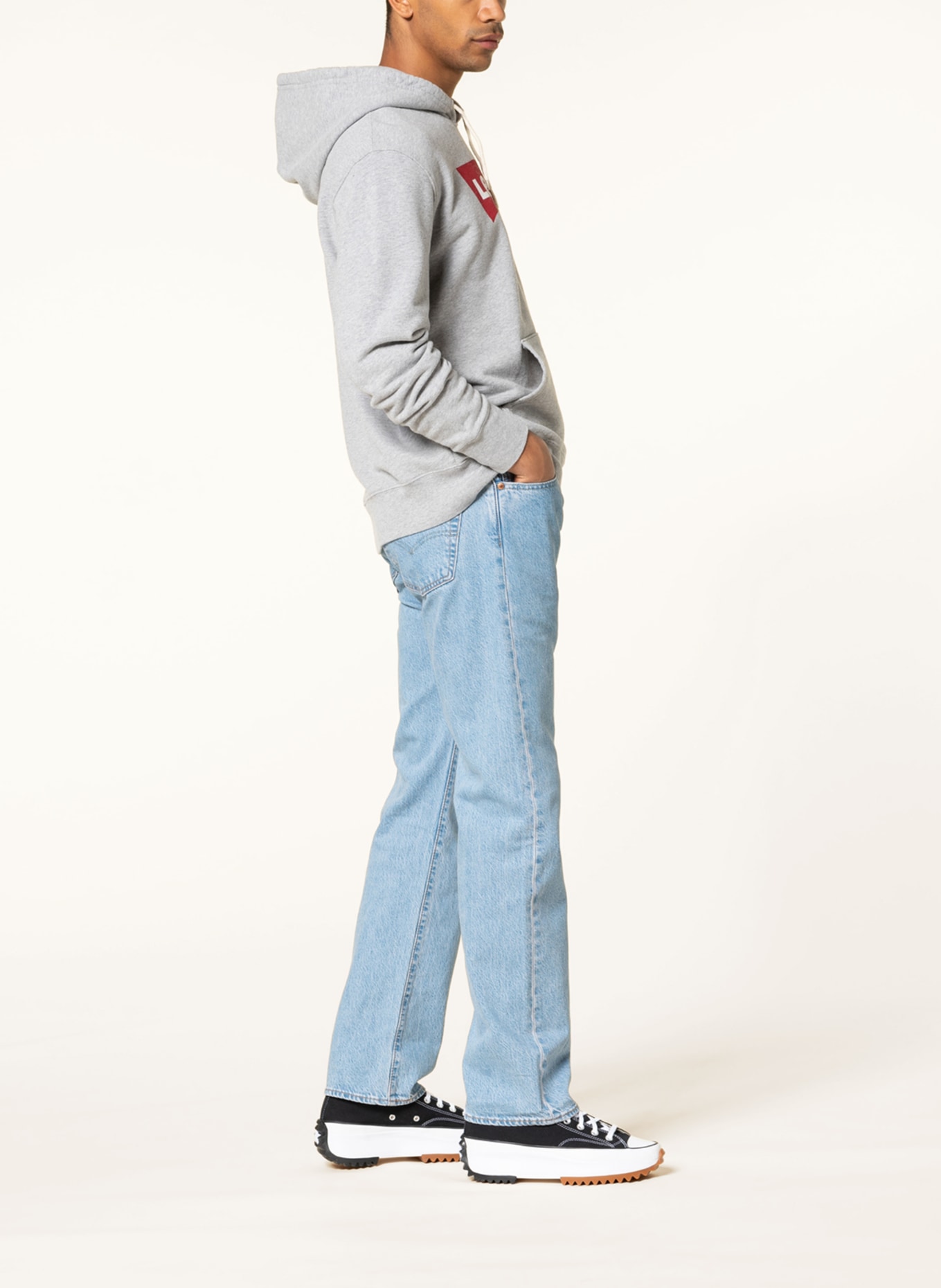 Levi's® Jeansy 501 Regular Fit, Kolor: 86 Med Indigo - Flat Finish (Obrazek 4)