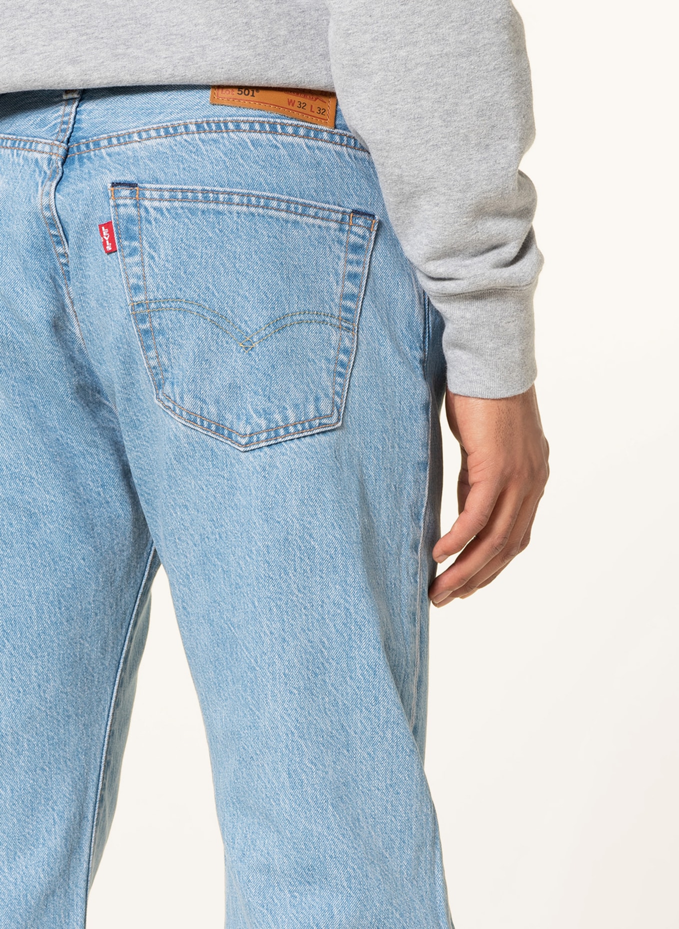 Levi's® Jeans 501 regular fit, Color: 86 Med Indigo - Flat Finish (Image 5)