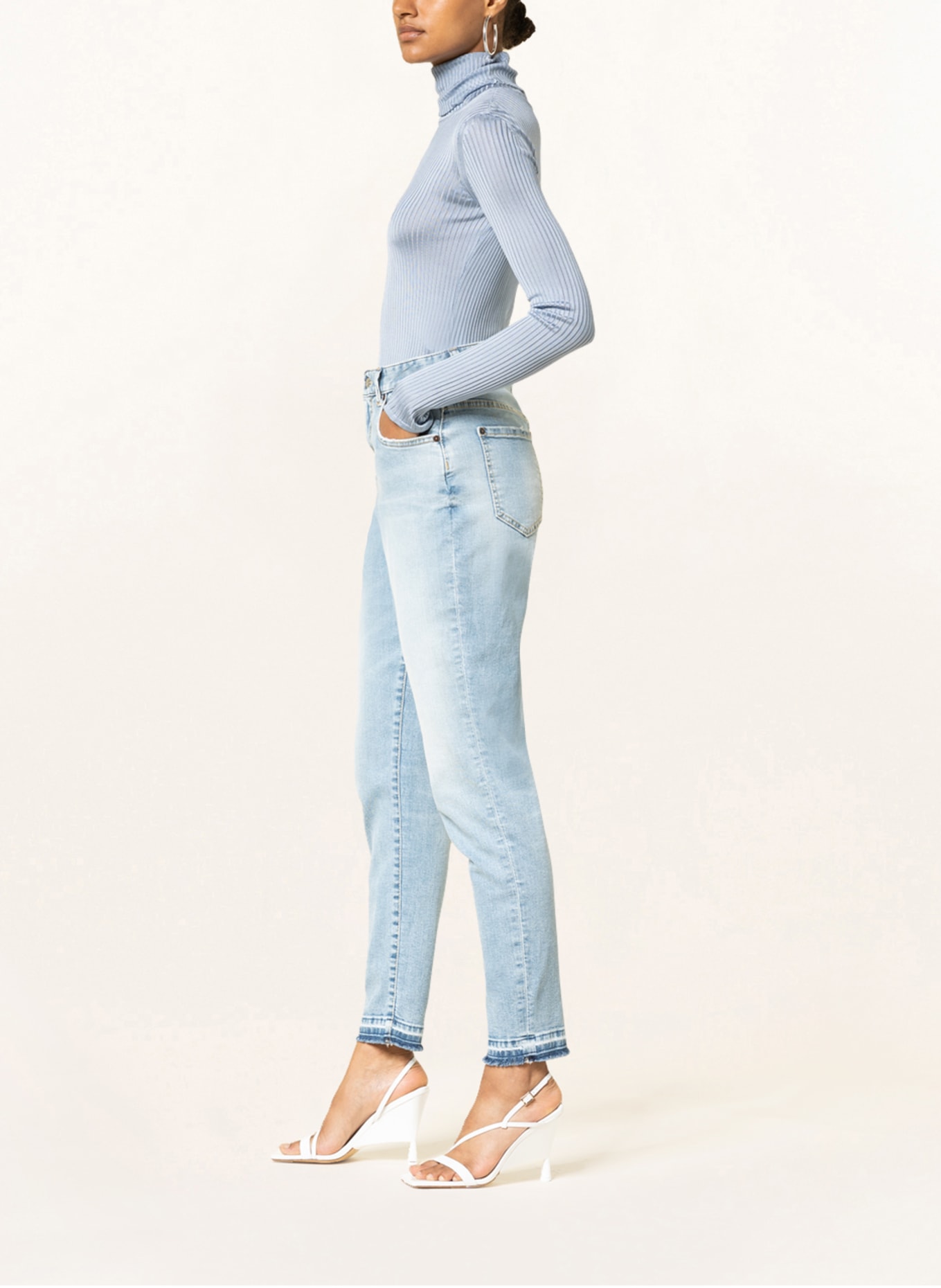 DSQUARED2 Skinny Jeans TWIGGY, Farbe: 470 NAVY BLUE (Bild 4)