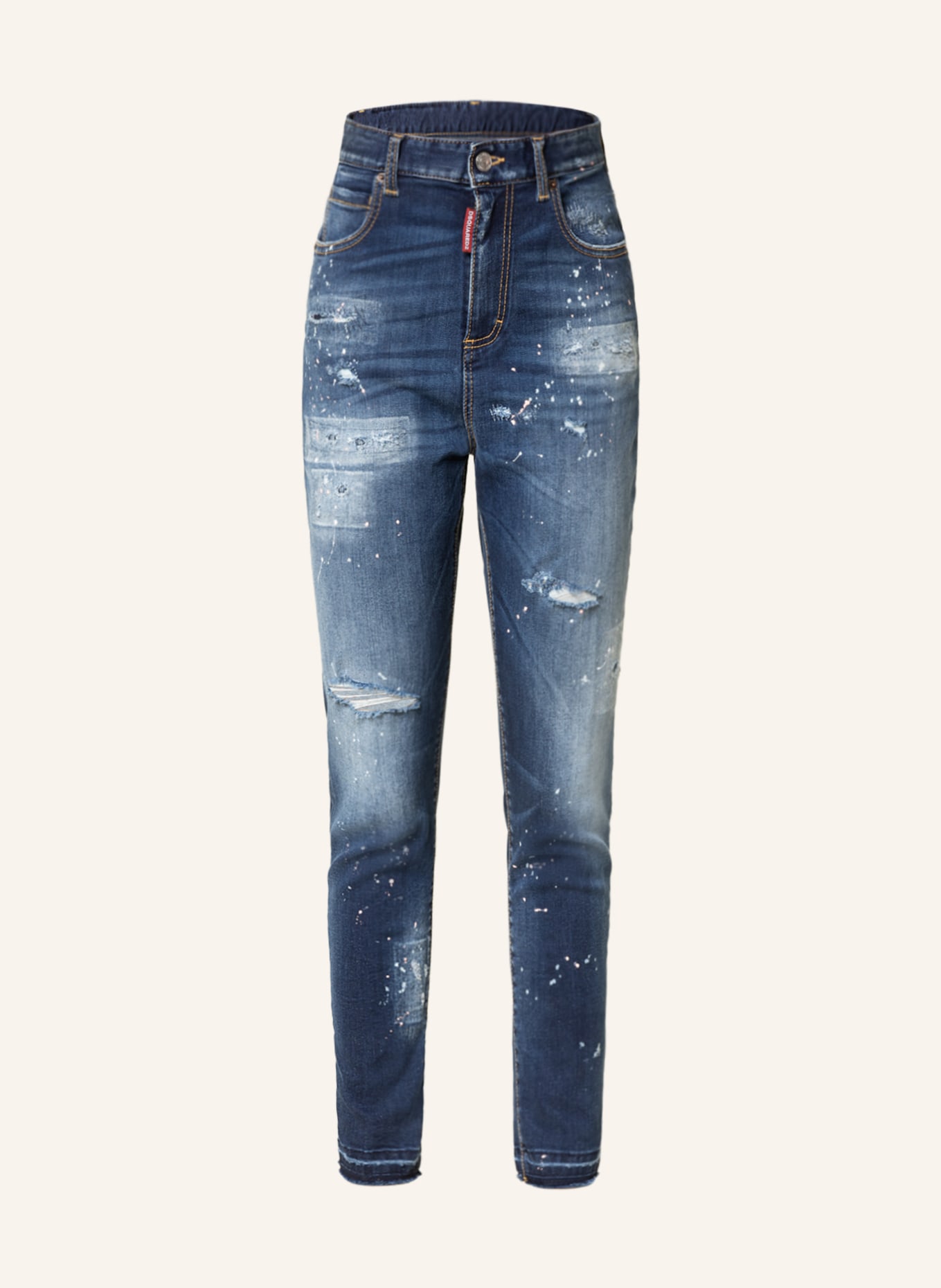 DSQUARED2 Skinny jeans , Color: 470 NAVY BLUE (Image 1)