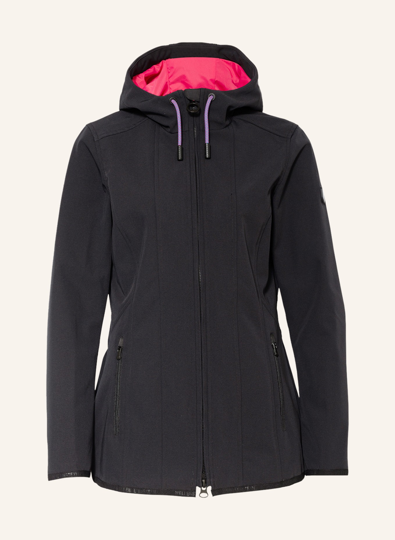 WELLENSTEYN Softshell jacket YOGA, Color: BLACK (Image 1)