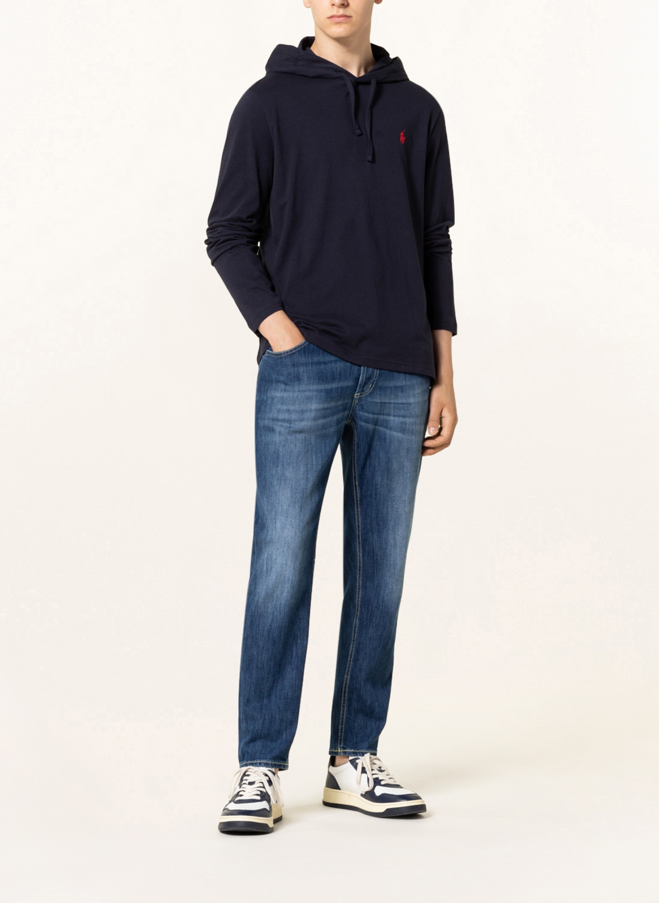 POLO RALPH LAUREN Hoodie: DONKERBLAUW