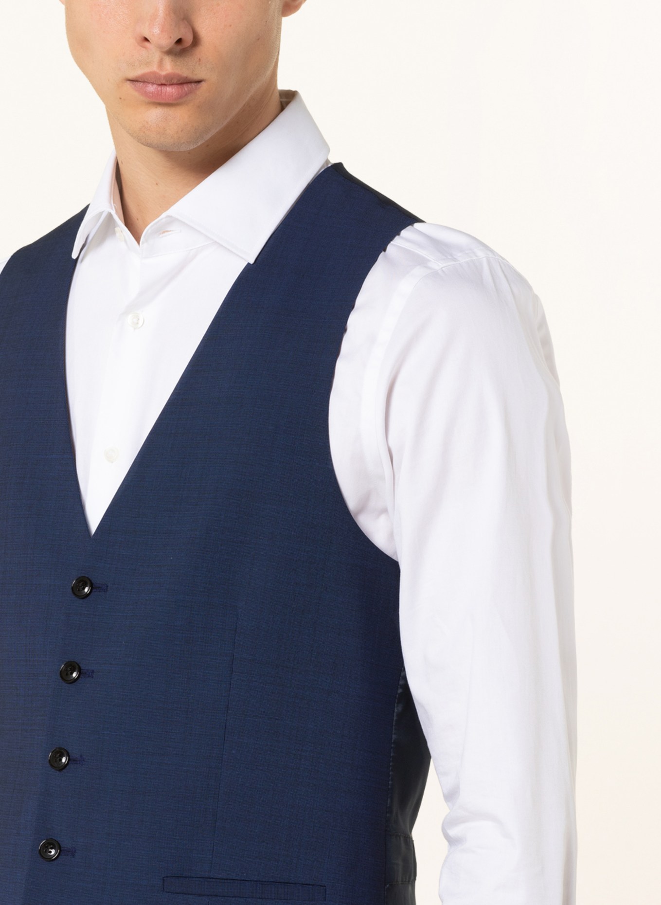 STRELLSON Suit waistcoat VES slim fit , Color: 430 Bright Blue                430 (Image 5)
