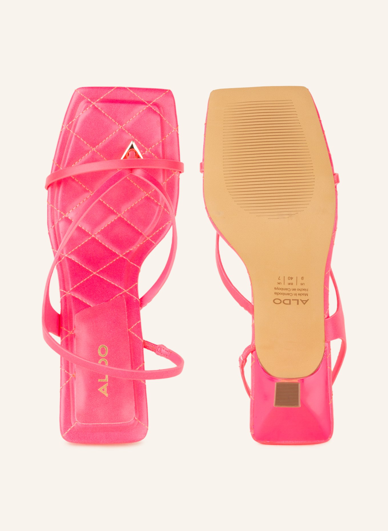 ALDO Sandaletten LONI, Farbe: NEONPINK (Bild 5)