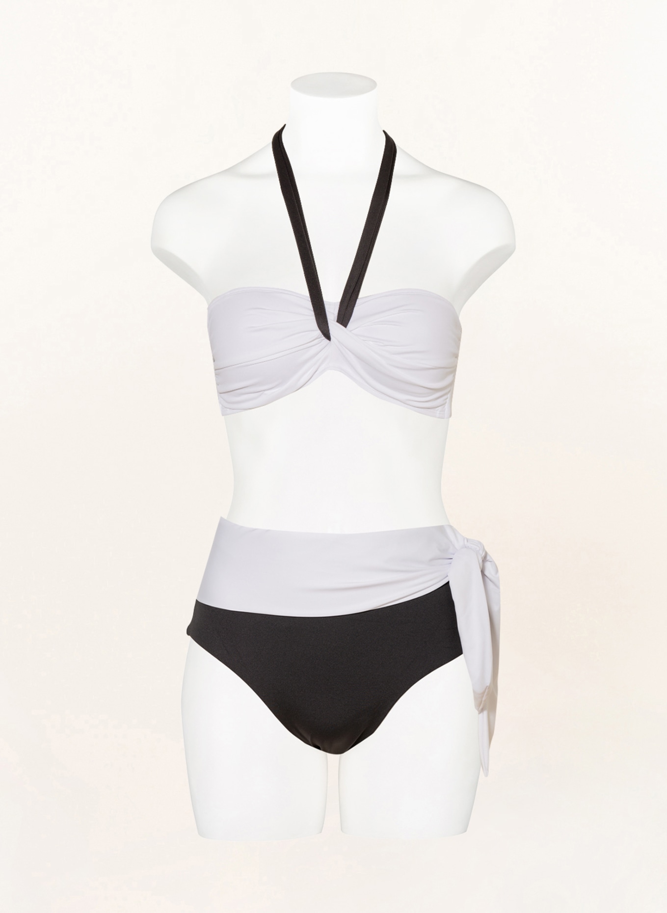LAUREN RALPH LAUREN Bikini bottoms BEL AIR, Color: BLACK/ WHITE (Image 2)