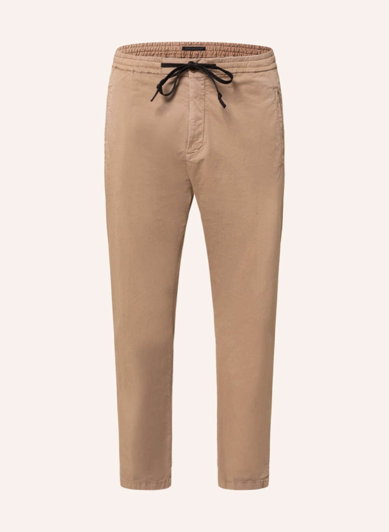 DRYKORN Spodnie JEGER w stylu dresowym extra slim fit , Kolor: JASNOBRĄZOWY (Obrazek 1)