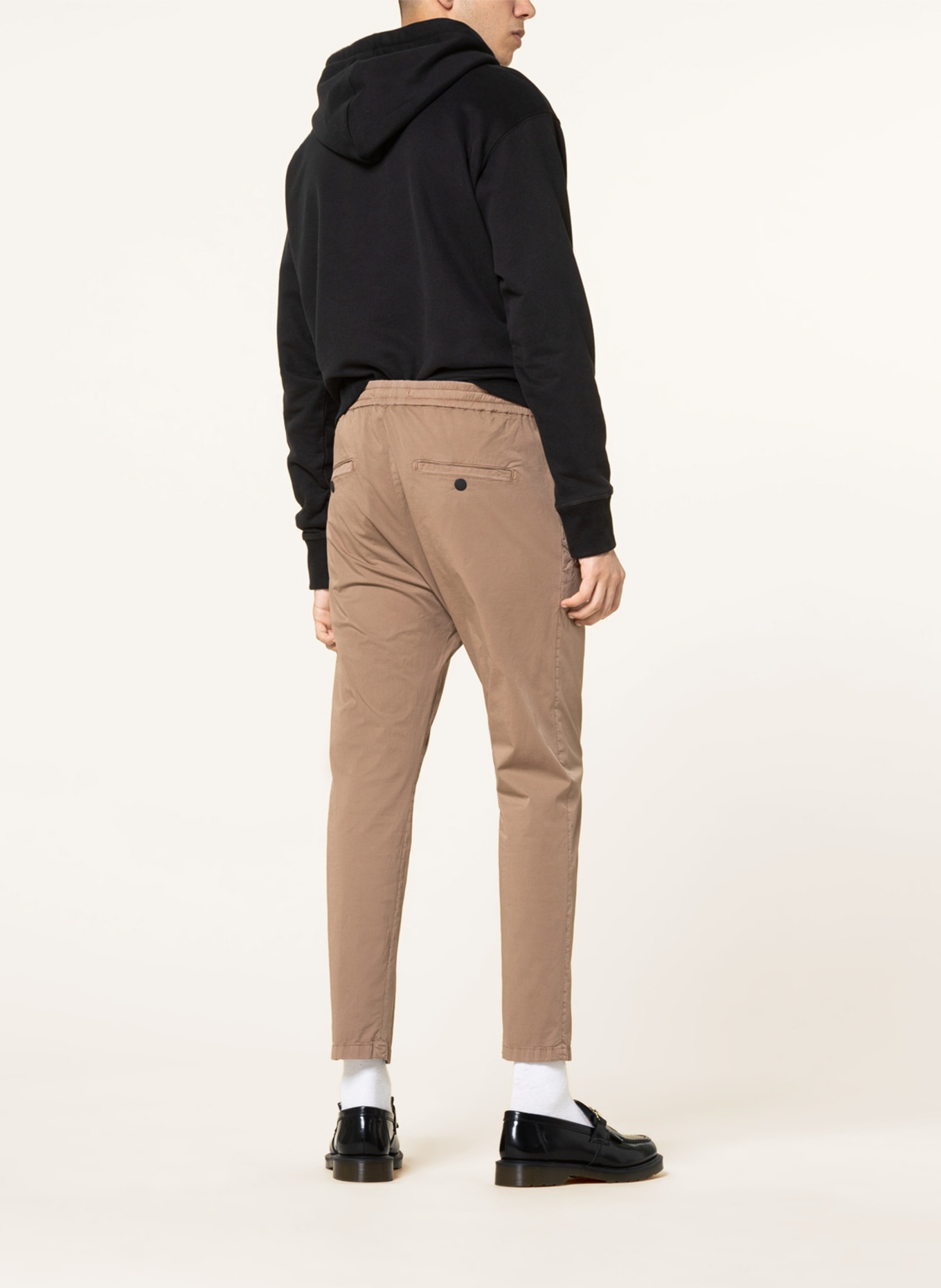 DRYKORN Spodnie JEGER w stylu dresowym extra slim fit , Kolor: JASNOBRĄZOWY (Obrazek 3)