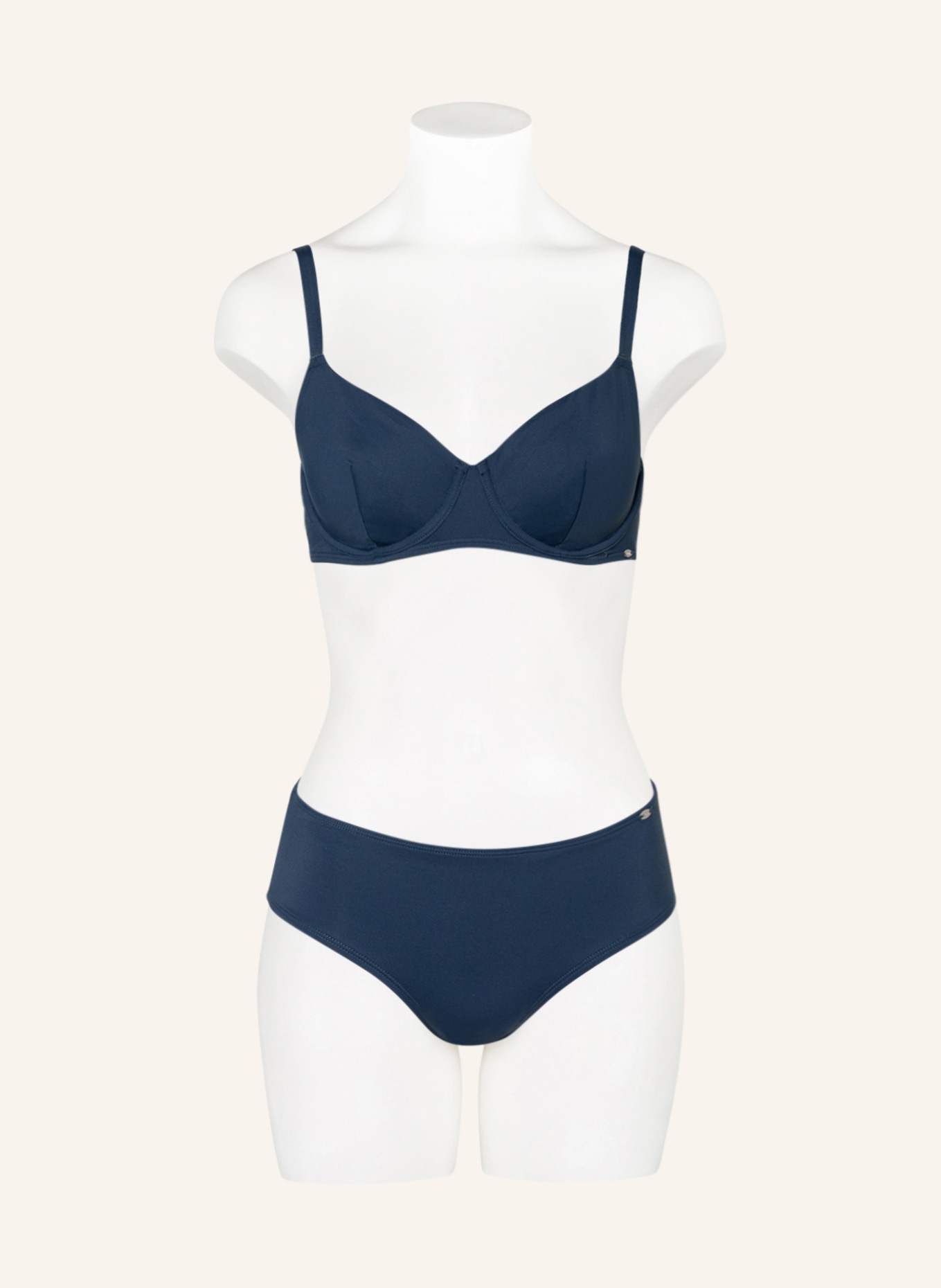 Skiny Sunset Glamour Underwired bikini top SEA LOVERS, Color: DARK BLUE (Image 2)