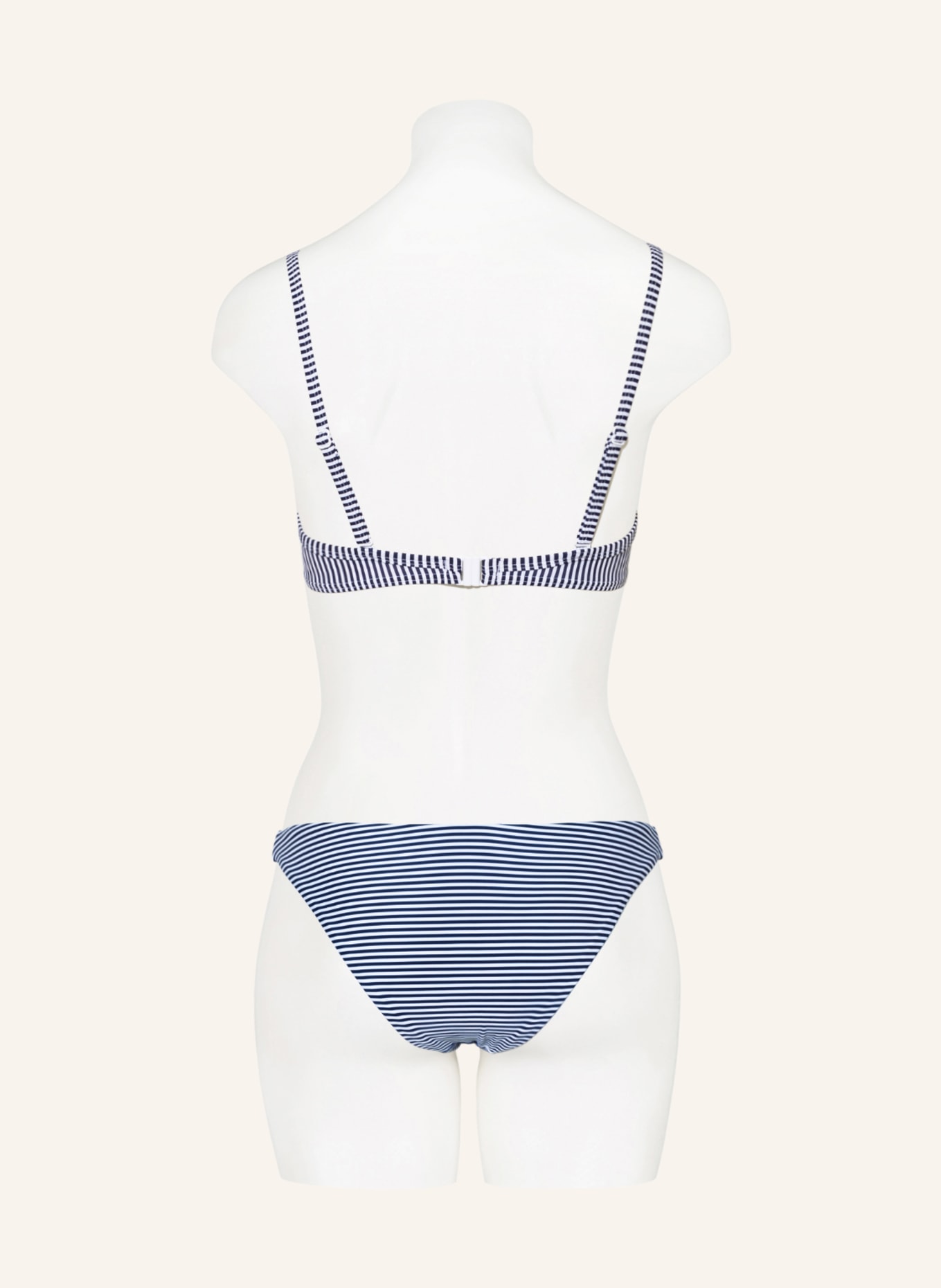 Hot Stuff Underwired bikini top, Color: WHITE/ BLUE (Image 3)