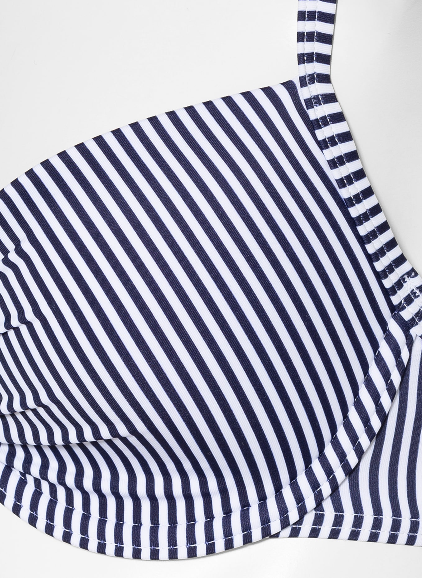 Hot Stuff Underwired bikini top, Color: WHITE/ BLUE (Image 4)