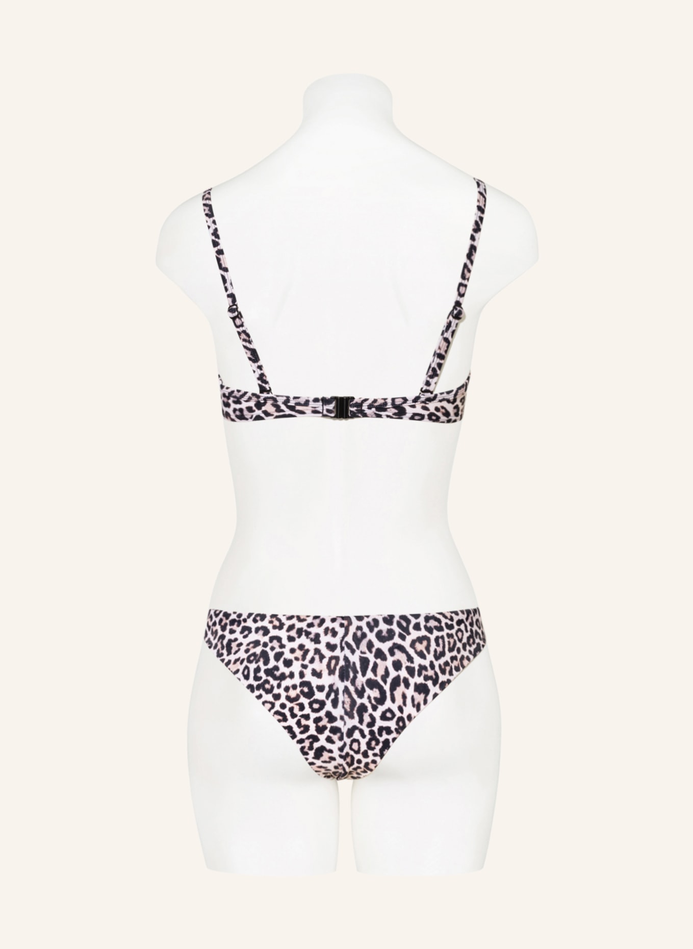 Hot Stuff Underwired bikini top, Color: CREAM/ BEIGE/ BLACK (Image 3)