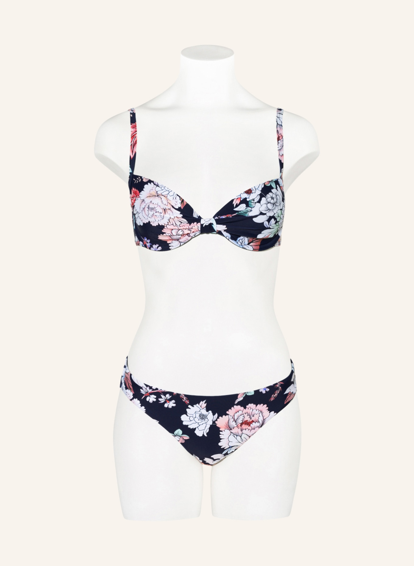 Hot Stuff Underwired bikini, Color: BLACK/ WHITE/ LIGHT PINK (Image 2)