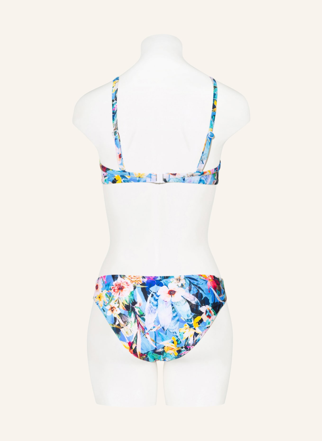 Hot Stuff Bügel-Bikini, Farbe: HELLBLAU/ BLAU/ DUNKELGELB (Bild 3)