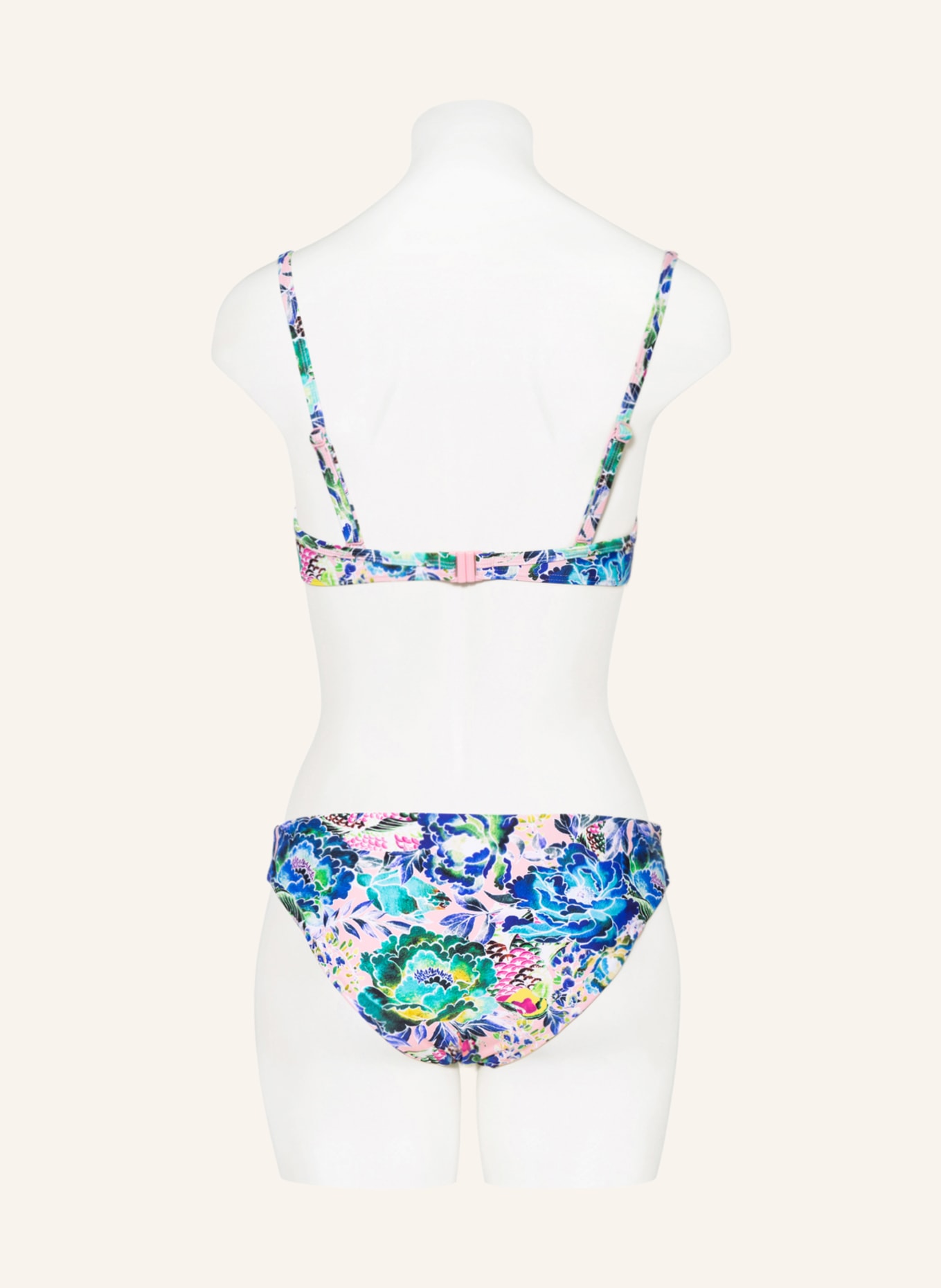 Hot Stuff Underwired bikini, Color: PINK/ BLUE/ TEAL (Image 3)