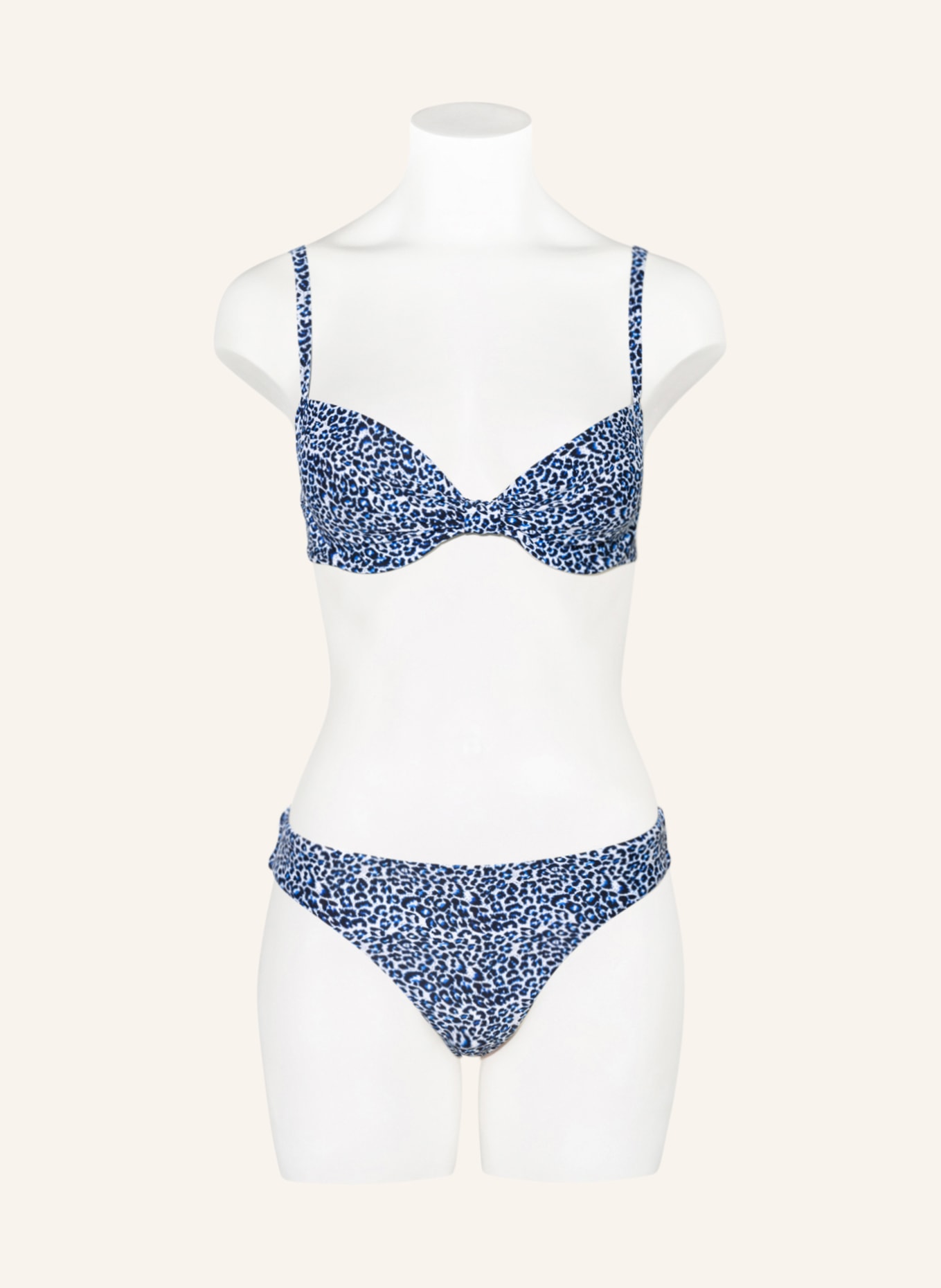 Hot Stuff Underwired bikini, Color: WHITE/ BLUE/ DARK BLUE (Image 2)