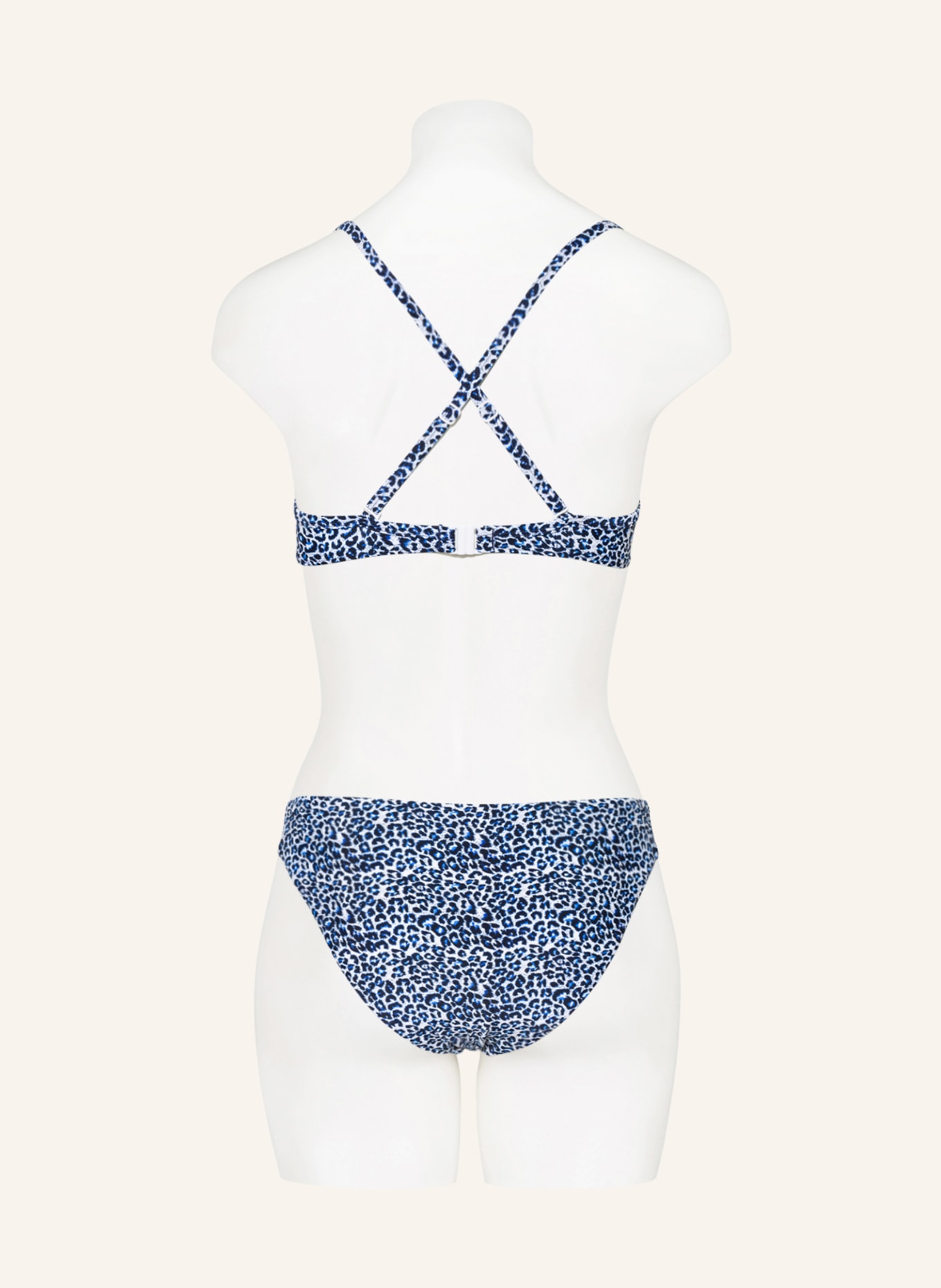 Hot Stuff Underwired bikini, Color: WHITE/ BLUE/ DARK BLUE (Image 4)