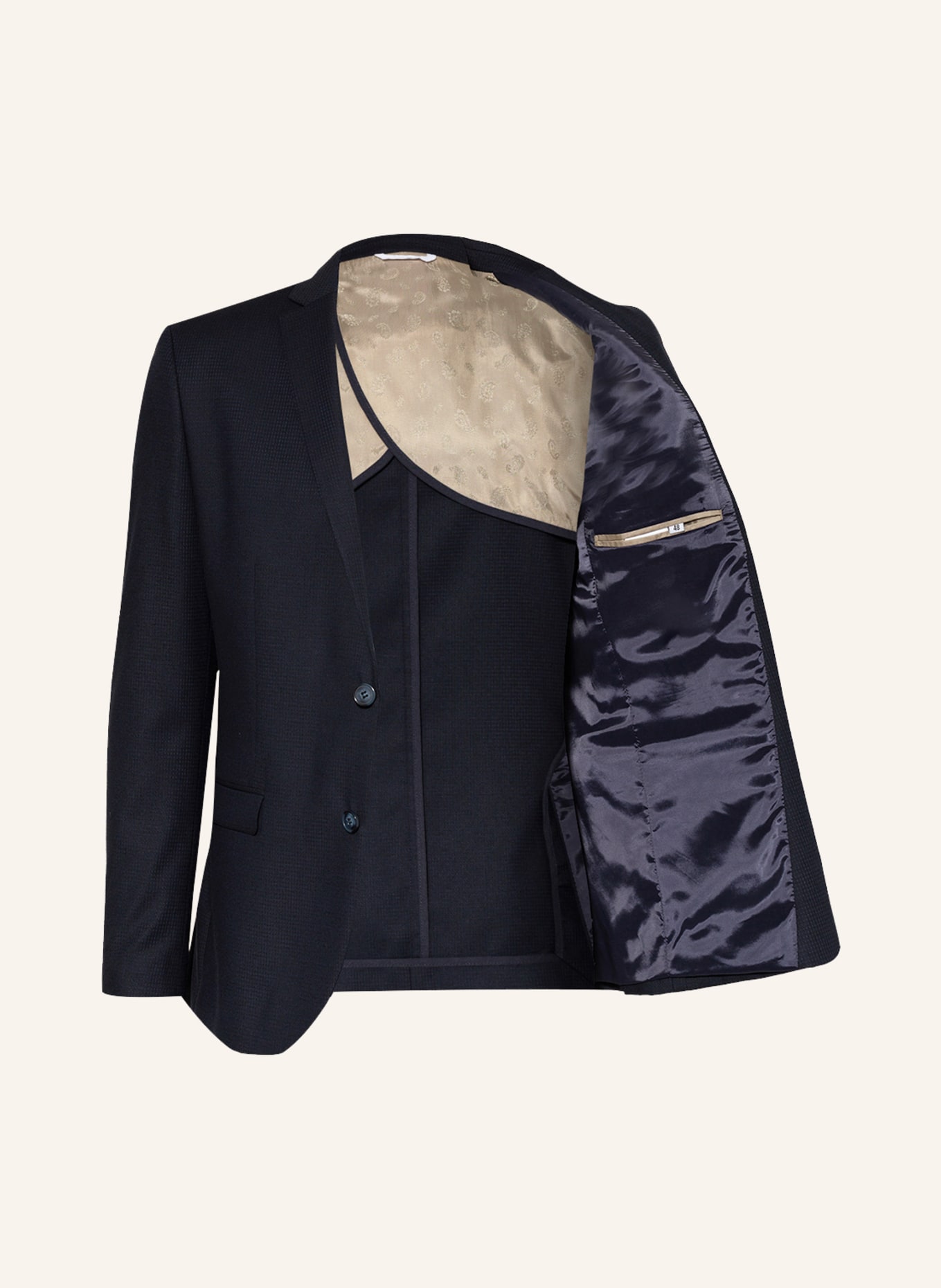 PAUL Suit jacket slim fit , Color: 680 NAVY (Image 4)