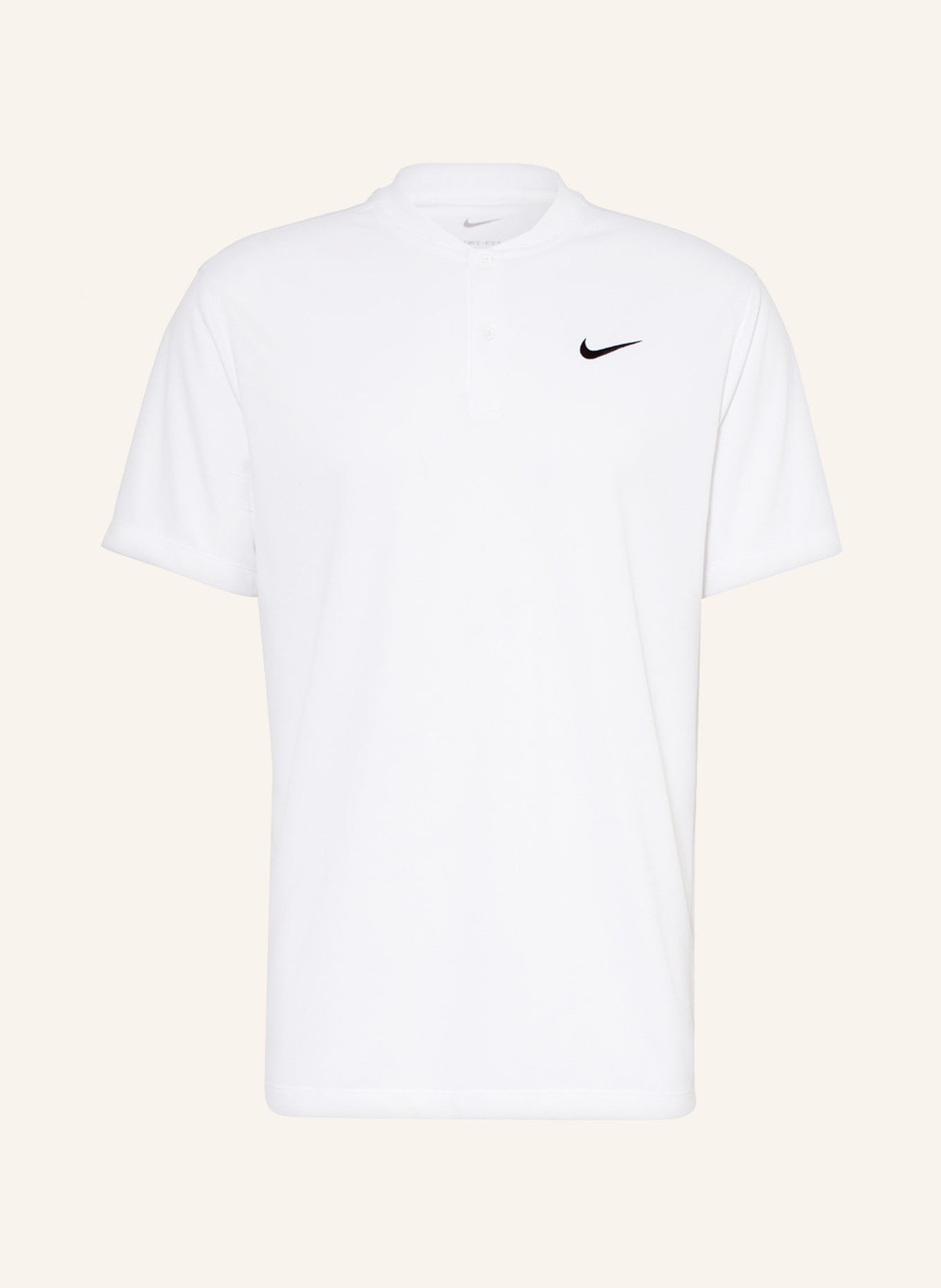 zonde Gevoel van schuld De lucht Nike Performance polo shirt COURT DRI-FIT in white