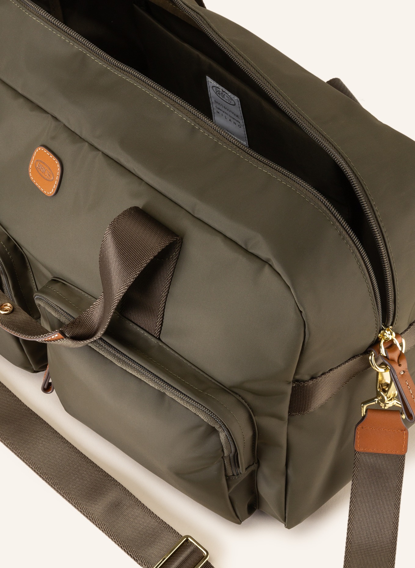 BRIC'S Weekend bag X-BAG, Color: OLIVE (Image 3)