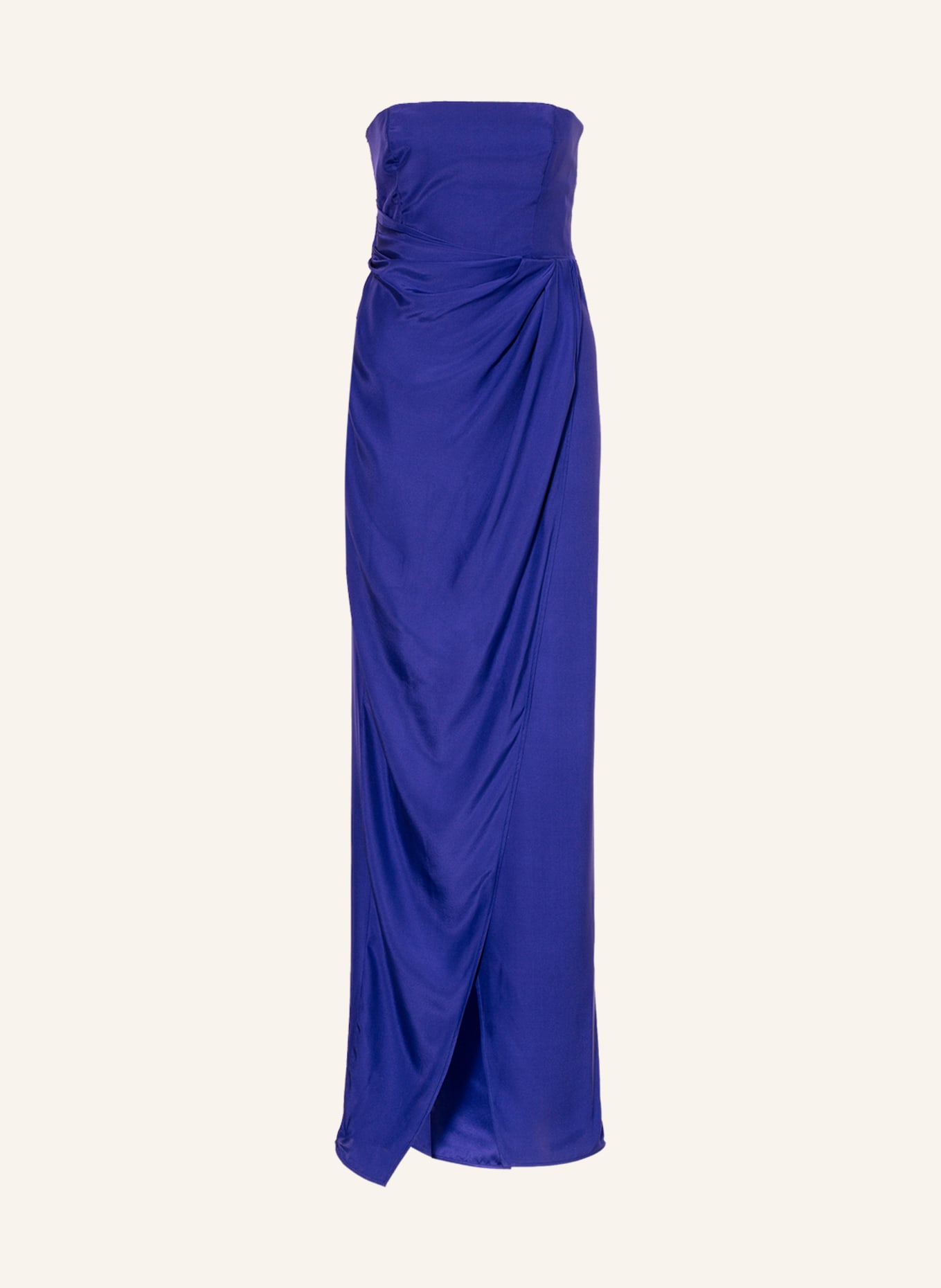 GAUGE81 Sukienka z jedwabiu LICA, Kolor: GRANATOWY (Obrazek 1)