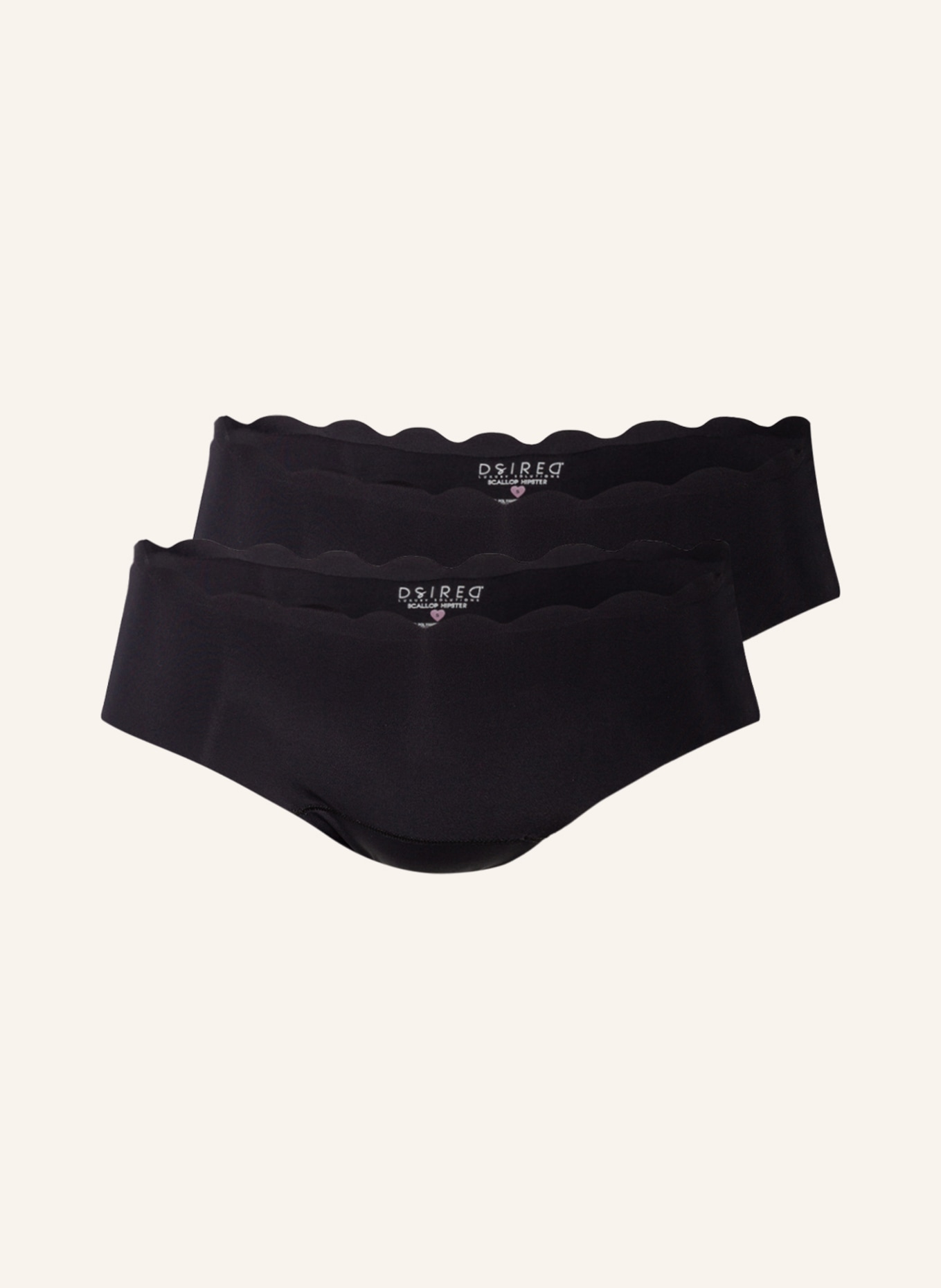 MAGIC Bodyfashion  Dream Invisibles Panty 2-Pack in Black