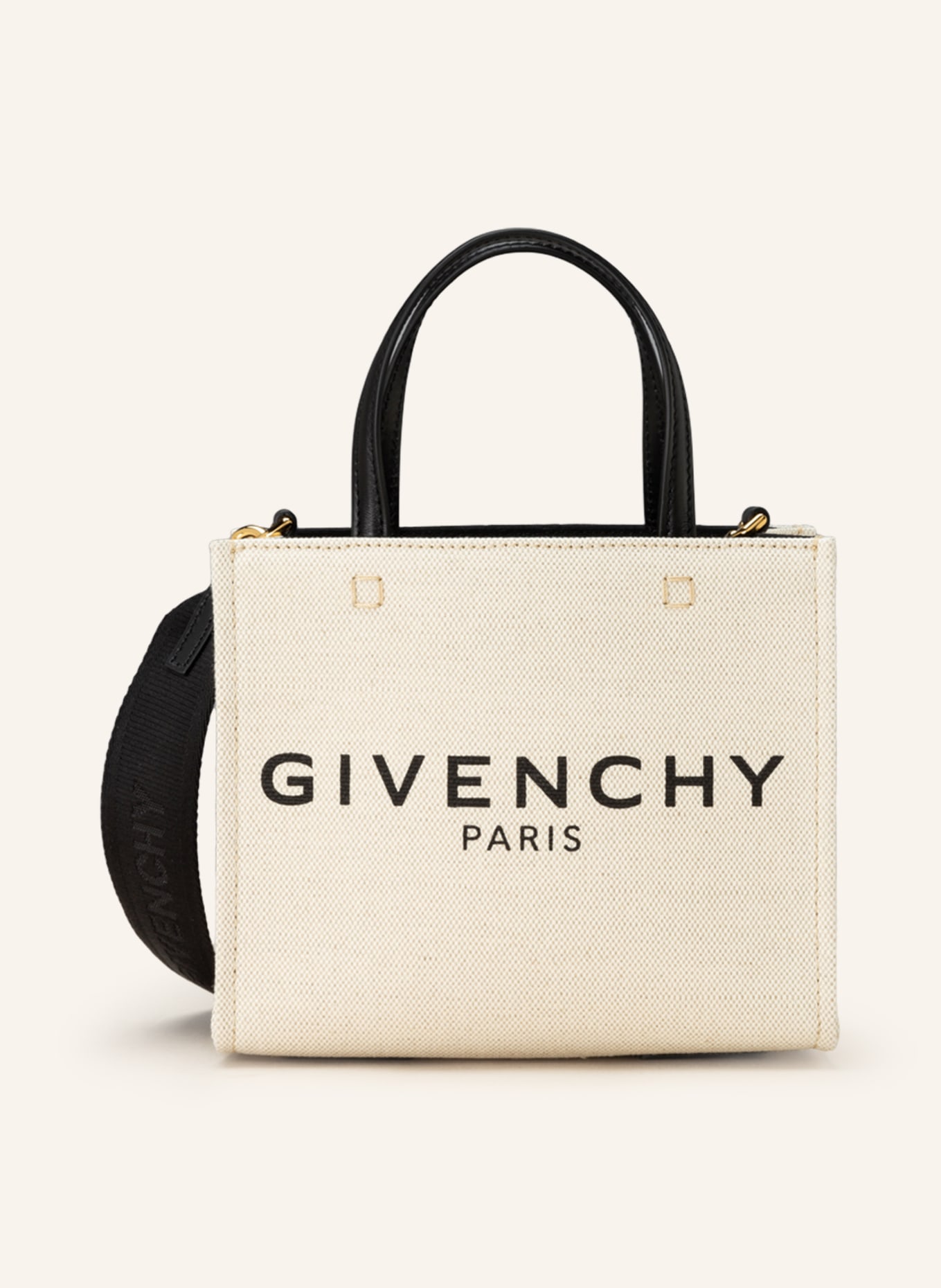 GIVENCHY Shoulder bag G-TOTE MINI, Color: CREAM/ BLACK (Image 1)