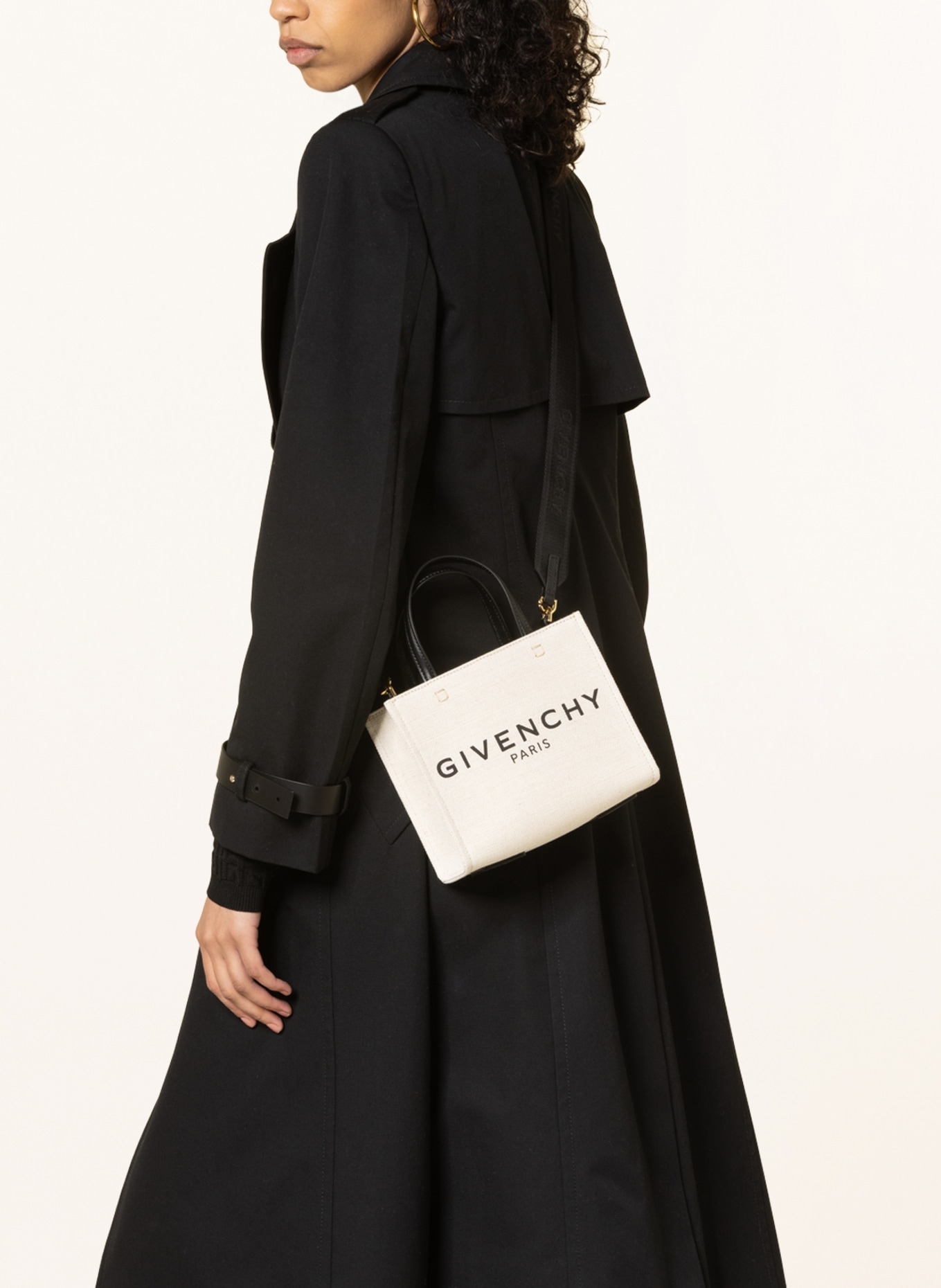 GIVENCHY Shoulder bag G-TOTE MINI, Color: CREAM/ BLACK (Image 4)