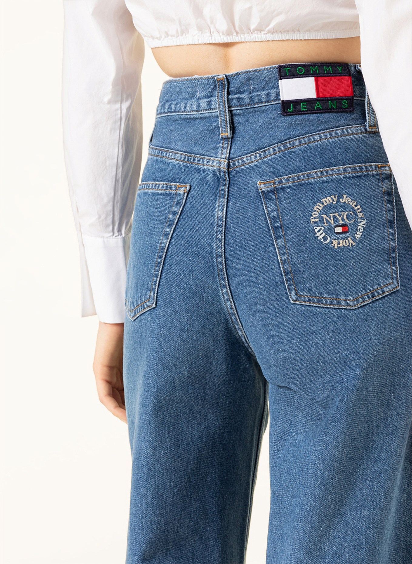 TOMMY JEANS Straight jeans CLAIRE, Color: 1BK Denim Medium (Image 5)
