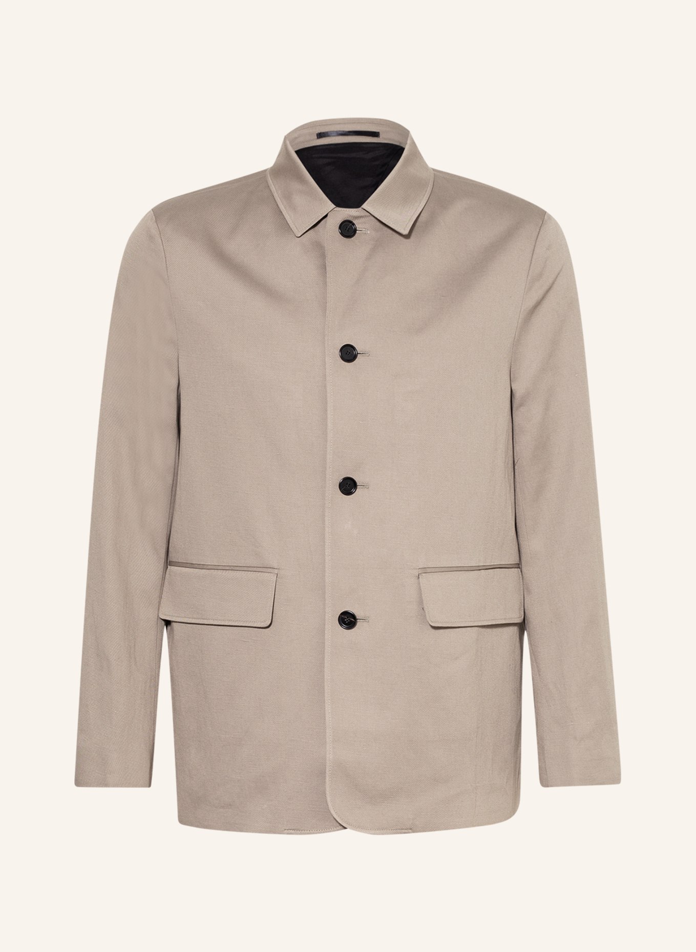 Filippa K Suit jacket NATE regular fit with linen, Color: 9320 light taupe (Image 1)