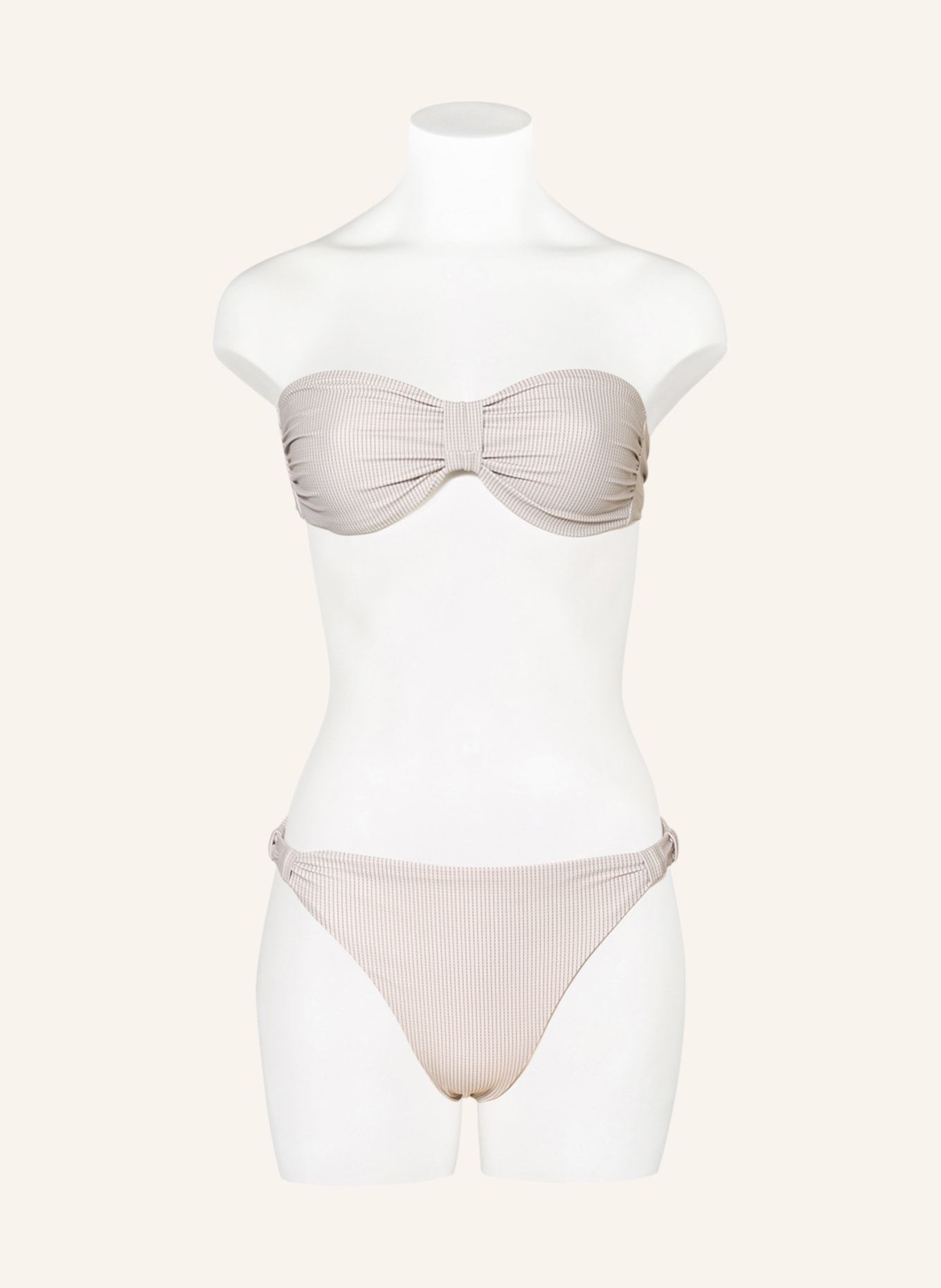 Filippa K Basic-Bikini-Hose, Farbe: BEIGE/ SCHWARZ (Bild 2)