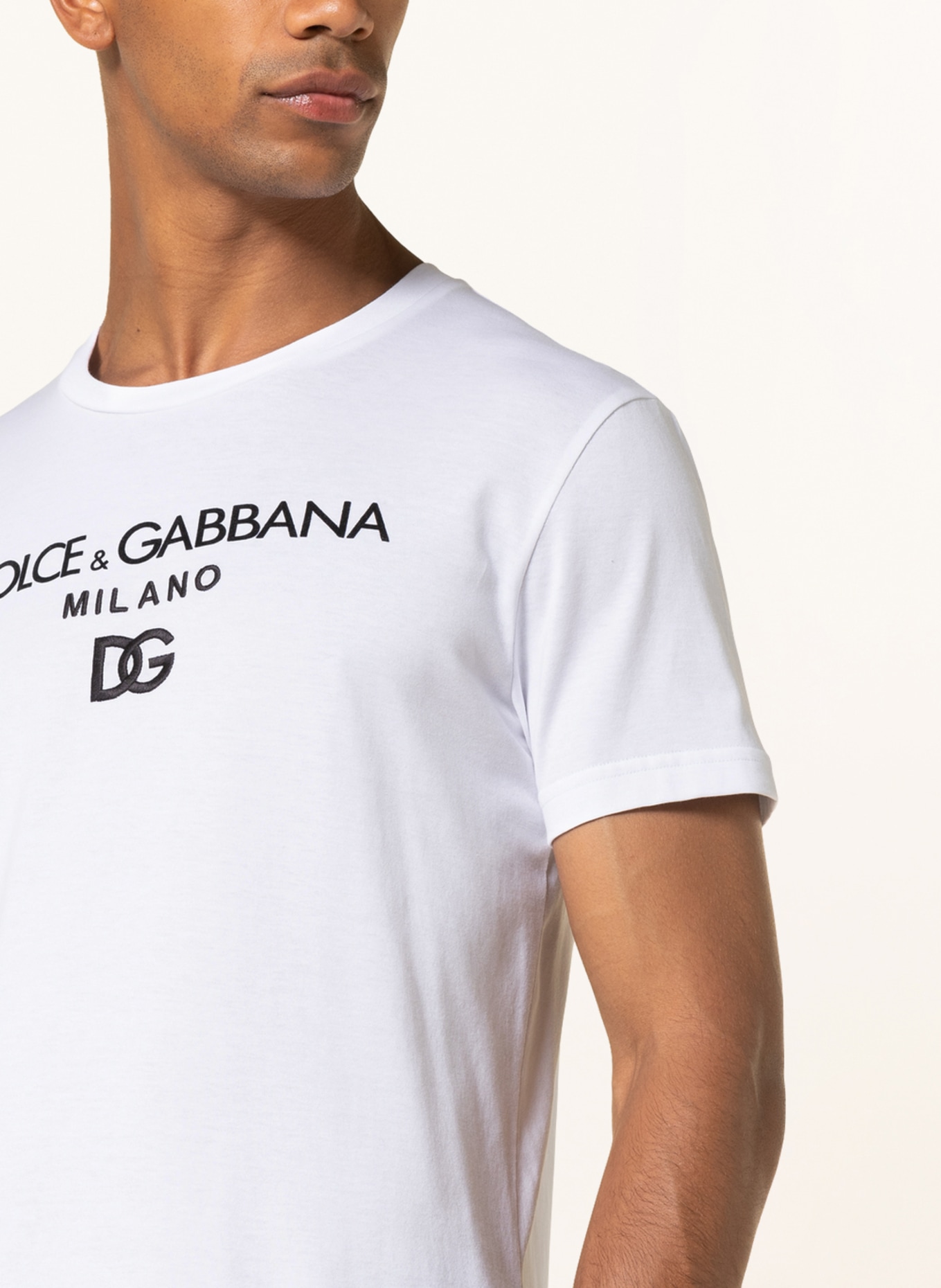 DOLCE & GABBANA T shirt in white