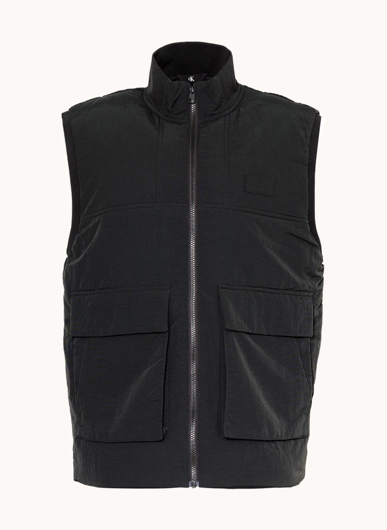 Calvin Klein Jeans Vest, Color: BLACK (Image 1)
