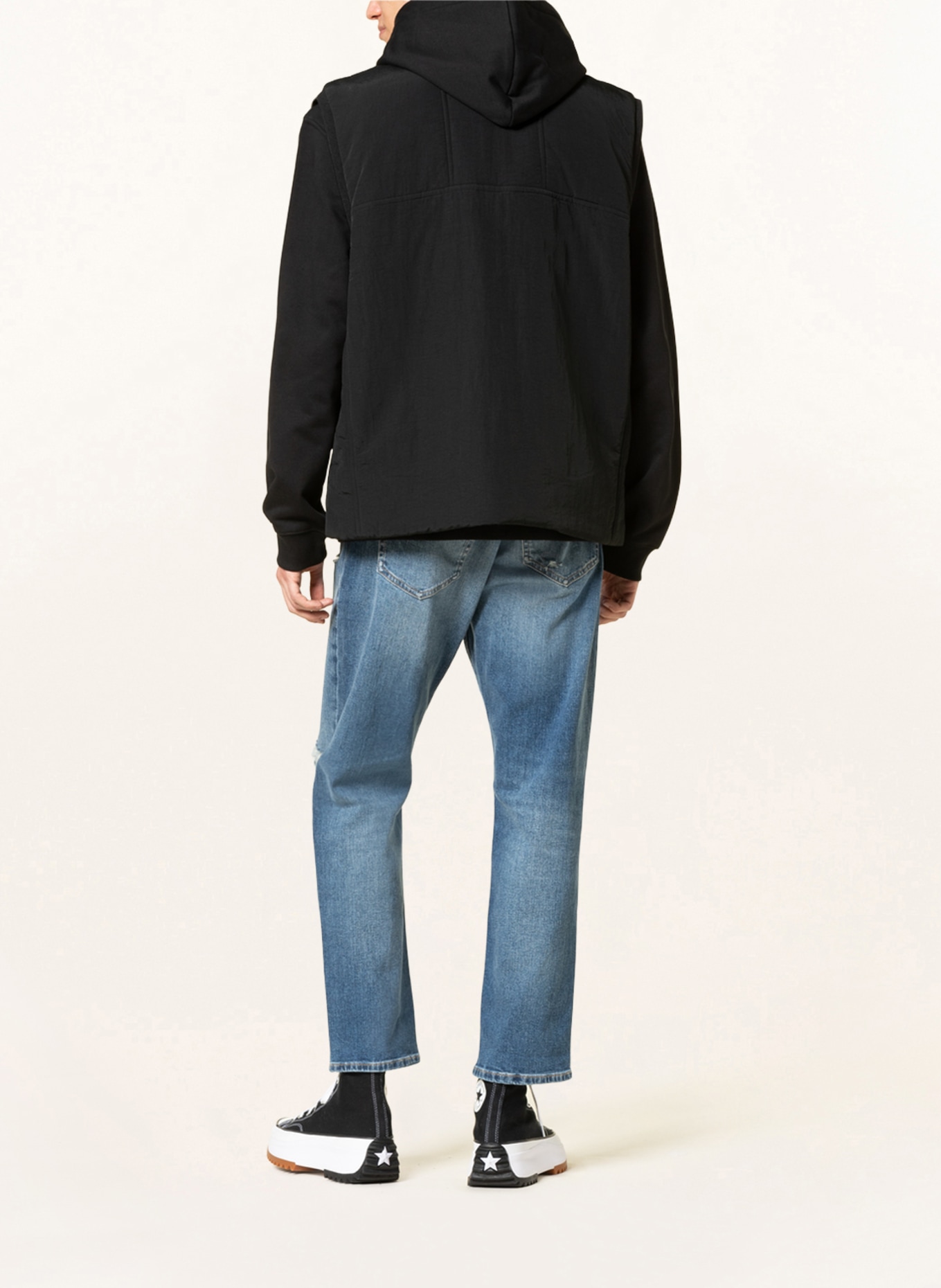 Calvin Klein Jeans Vest, Color: BLACK (Image 3)