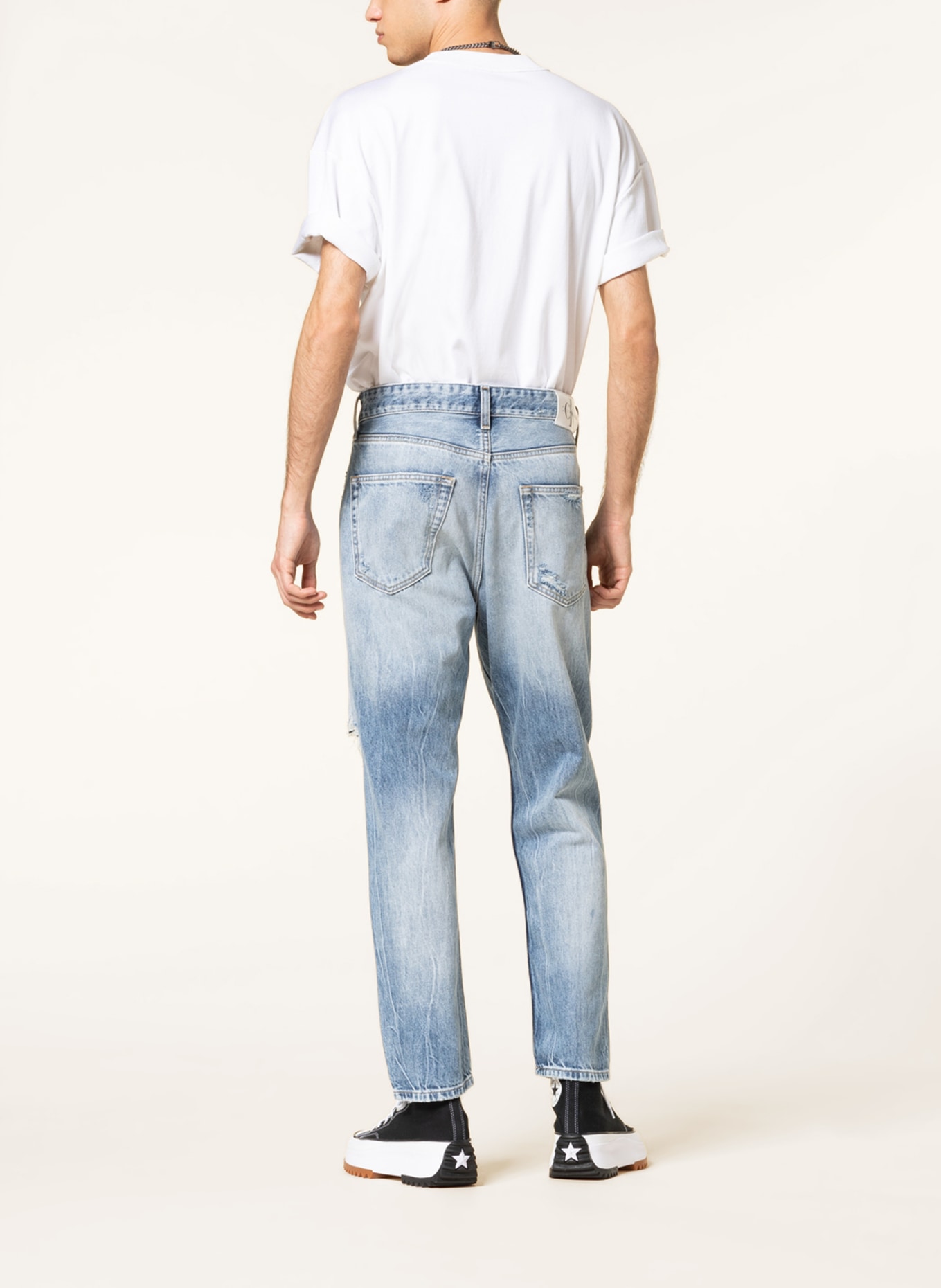 Calvin Klein Jeans Jeans DAD JEAN Relaxed Fit , Farbe: 1AA Denim Light (Bild 3)