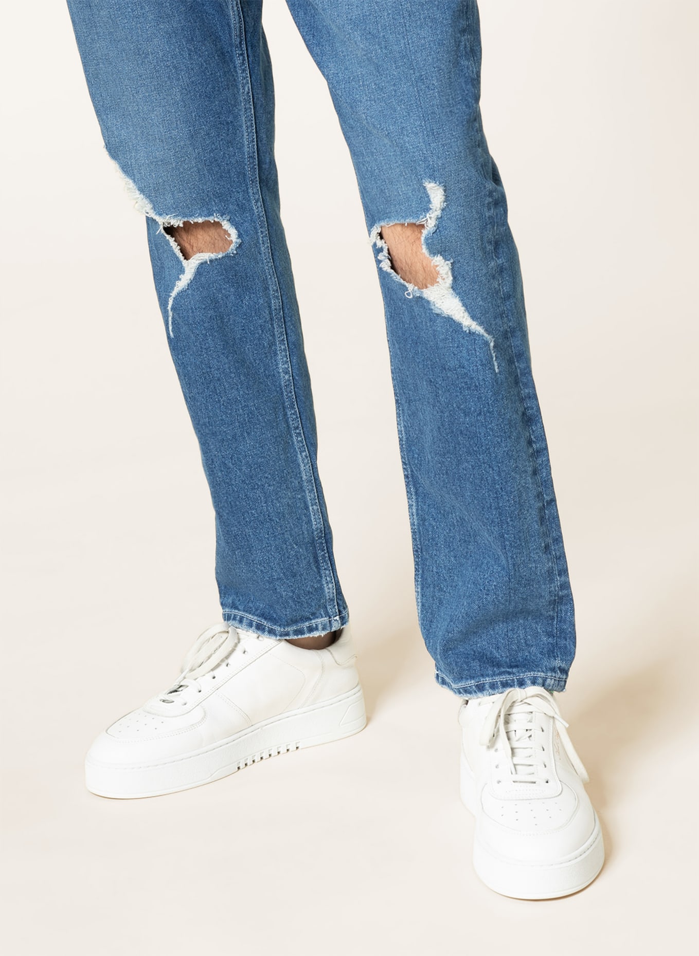 TOMMY JEANS Destroyed Jeans SCANTON Slim Fit , Farbe: 1AB Denim Medium (Bild 5)