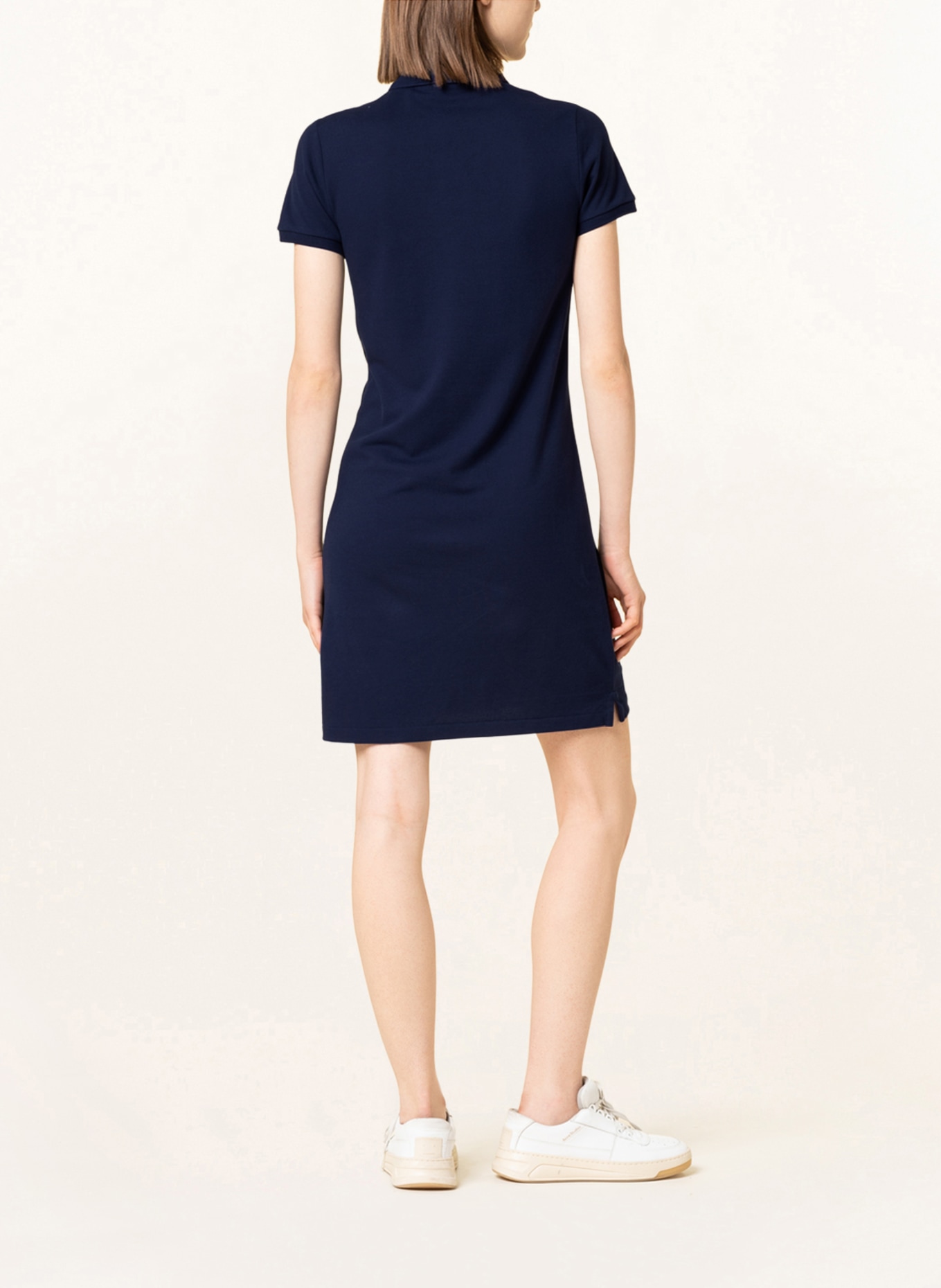 POLO RALPH LAUREN Piqué polo dress: DARK BLUE