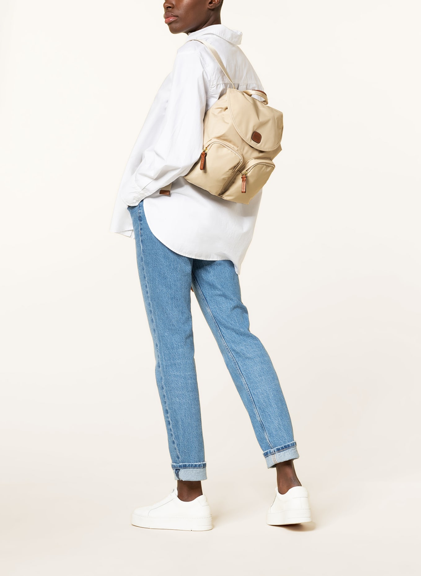 BRIC'S Sac à dos X-COLLECTION: CRÈME