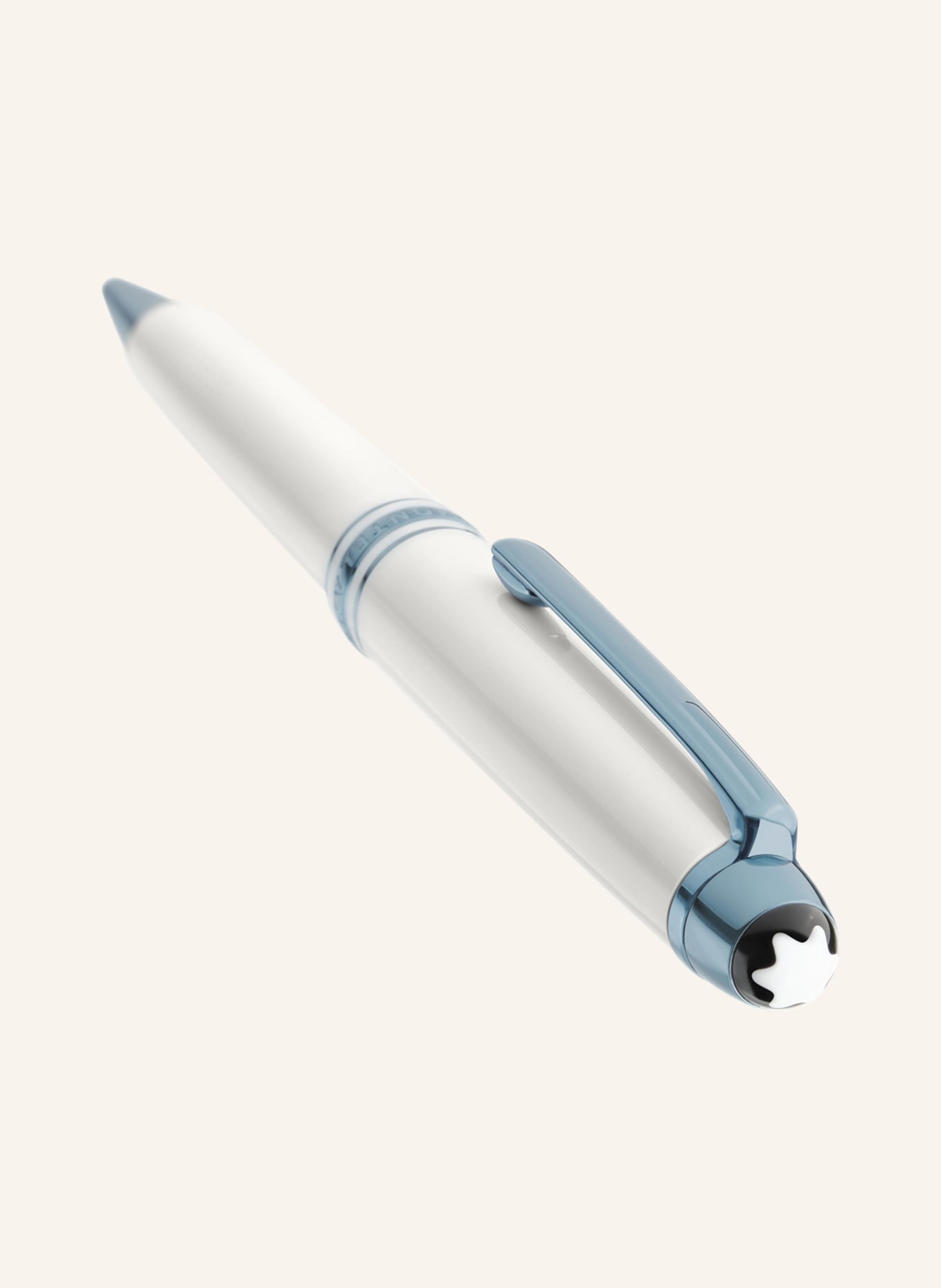 MONTBLANC Twist ballpoint pen MEISTERSTÜCK GLACIER CLASSIQUE, Color: WHITE (Image 4)