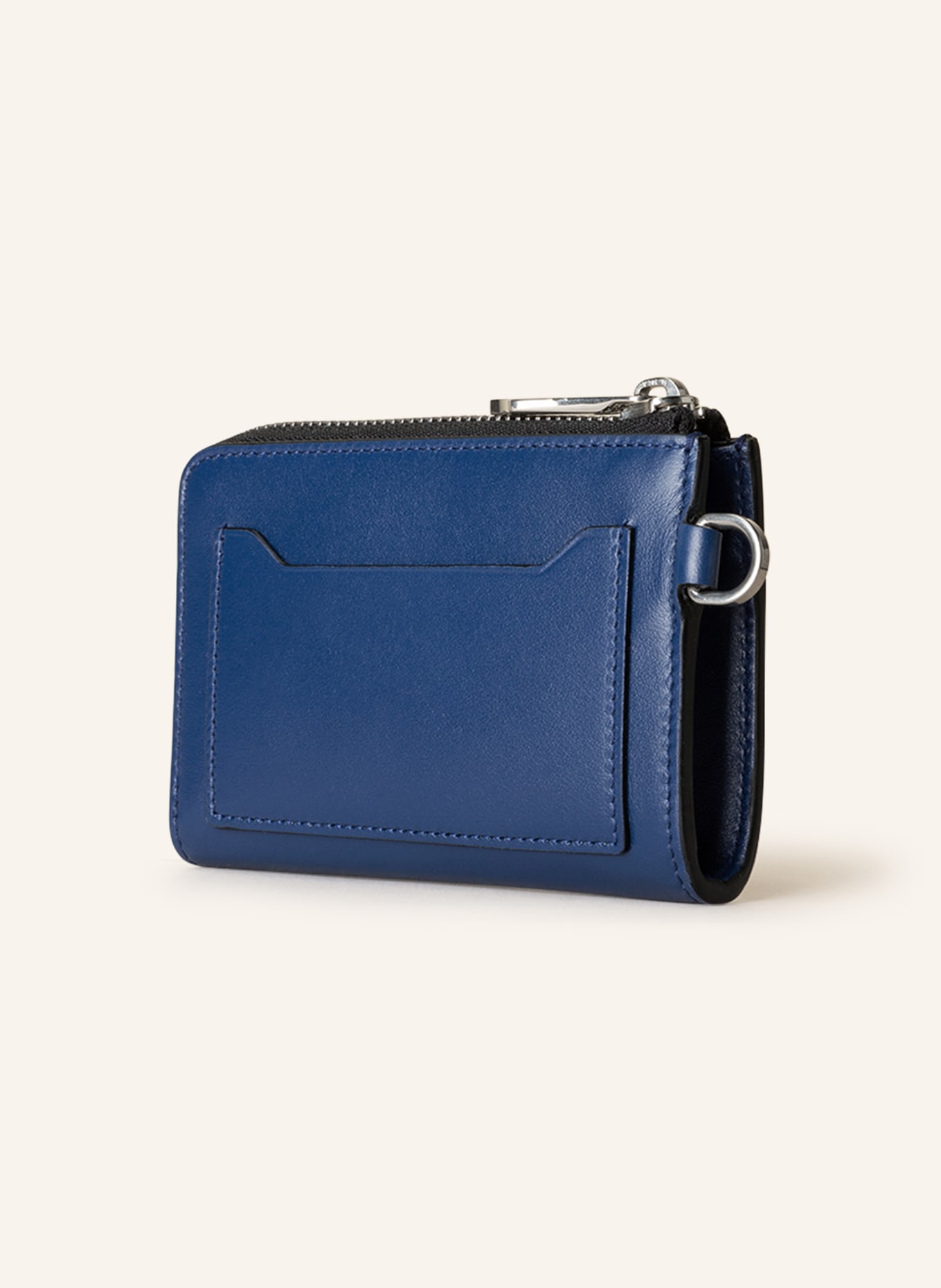 MONTBLANC Etui na karty MEISTERSTÜCK z kieszenią na monety : GRANATOWY