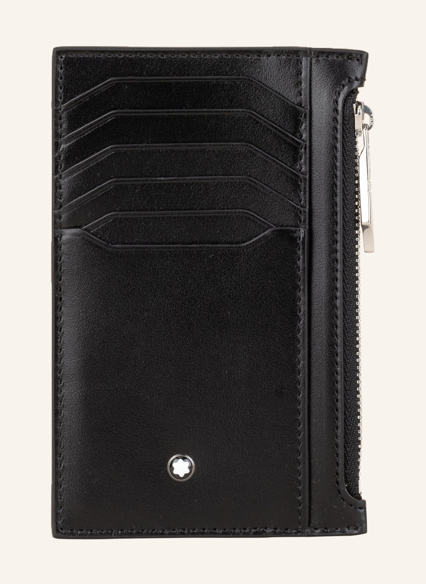 MONTBLANC Card case MEISTERSTÜCK 4810 with coin compartment, Color: BLACK (Image 1)