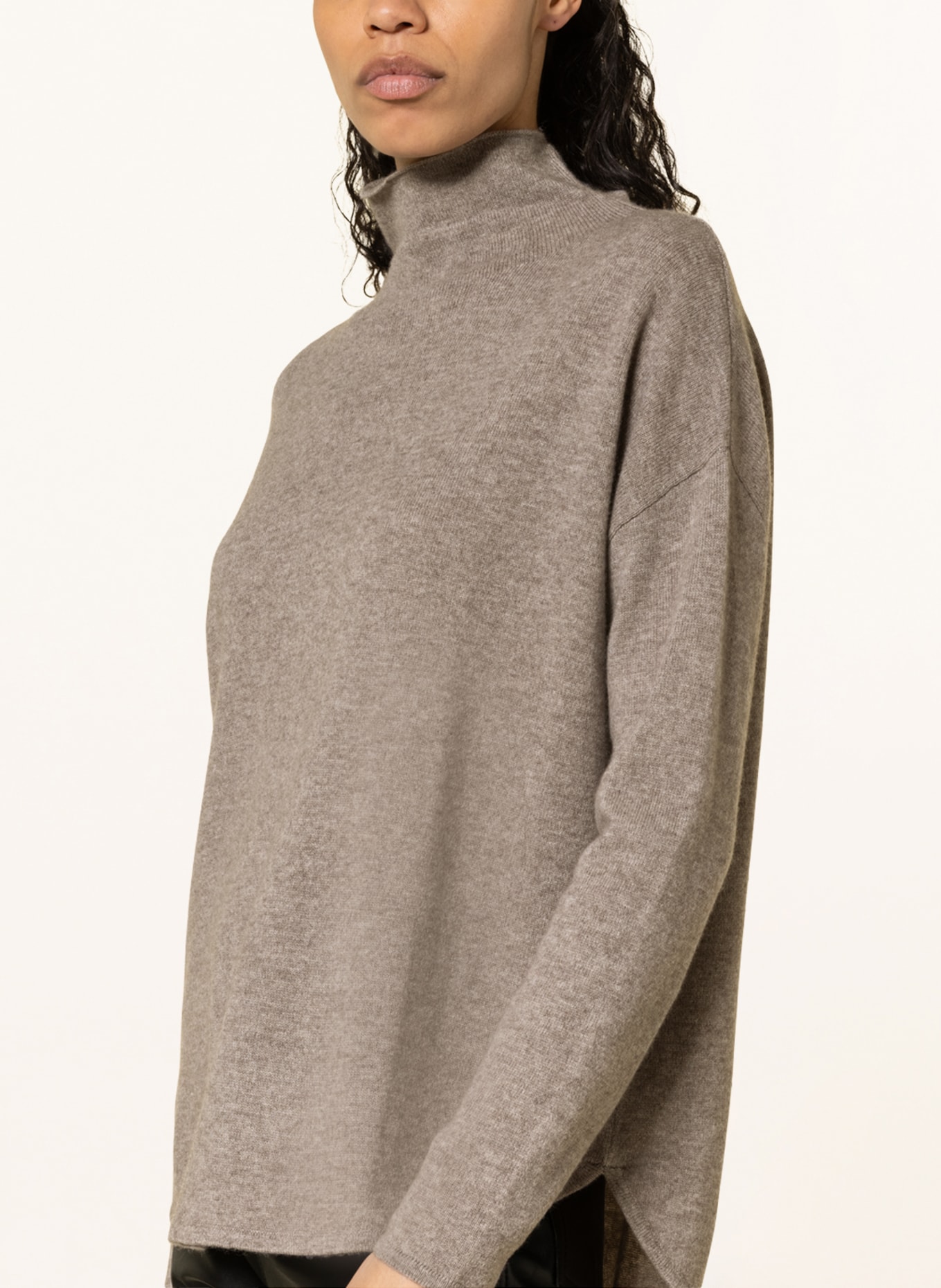 MRS & HUGS Pullover mit Cashmere , Farbe: TAUPE (Bild 4)