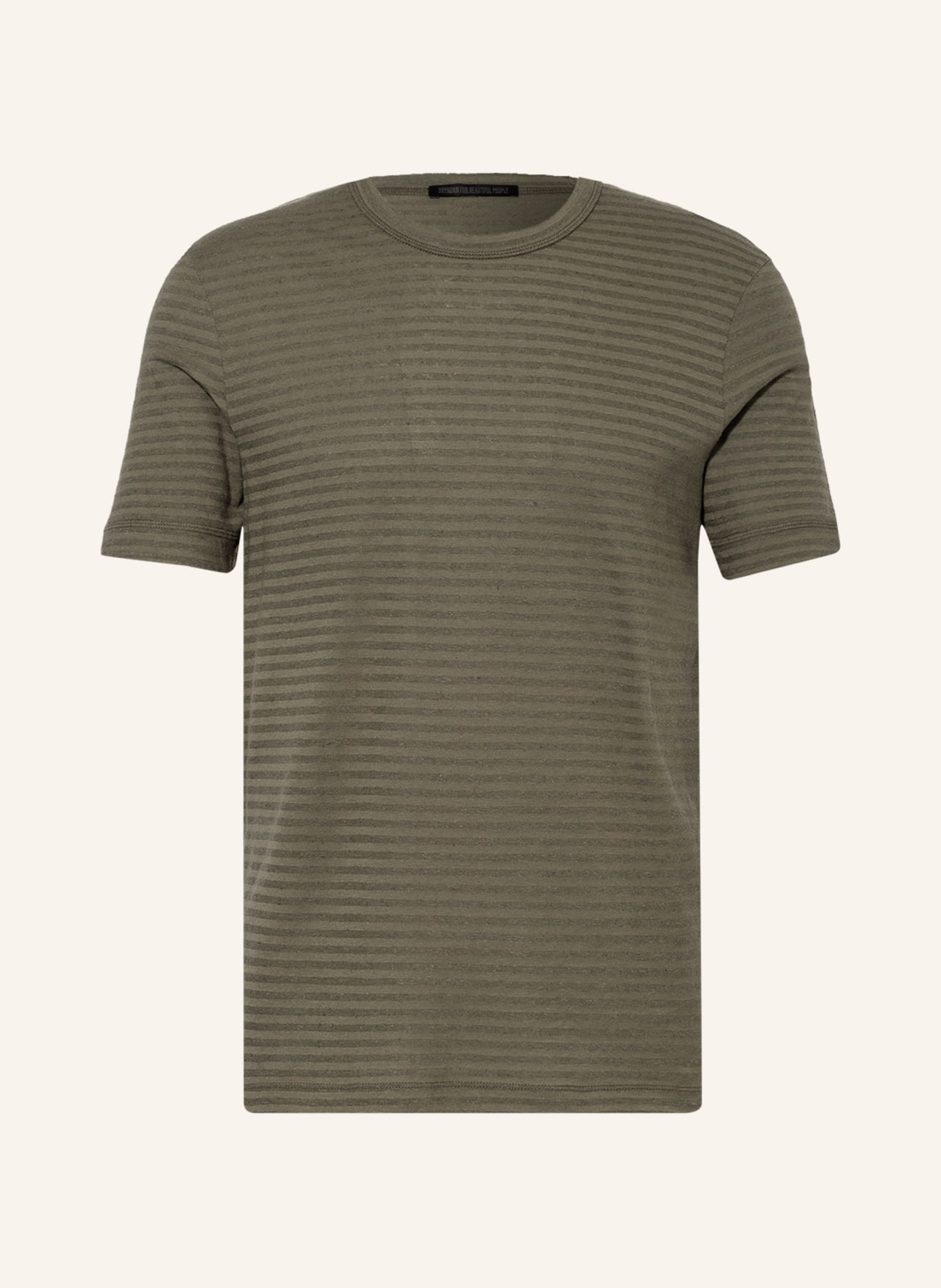 DRYKORN T-shirt RAPHAEL, Color: OLIVE (Image 1)