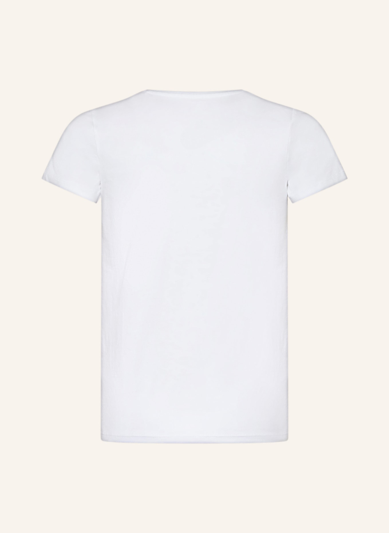 GUESS T-Shirt, Farbe: WEISS/ SCHWARZ/ NEONLILA (Bild 2)