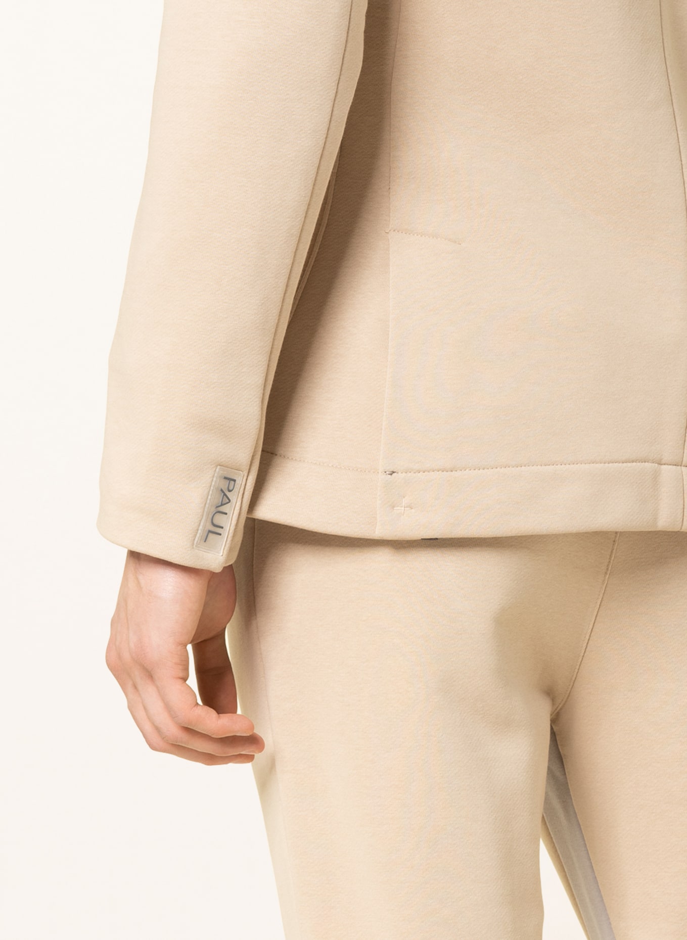 PAUL Sweat jacket extra slim fit, Color: CAMEL (Image 5)
