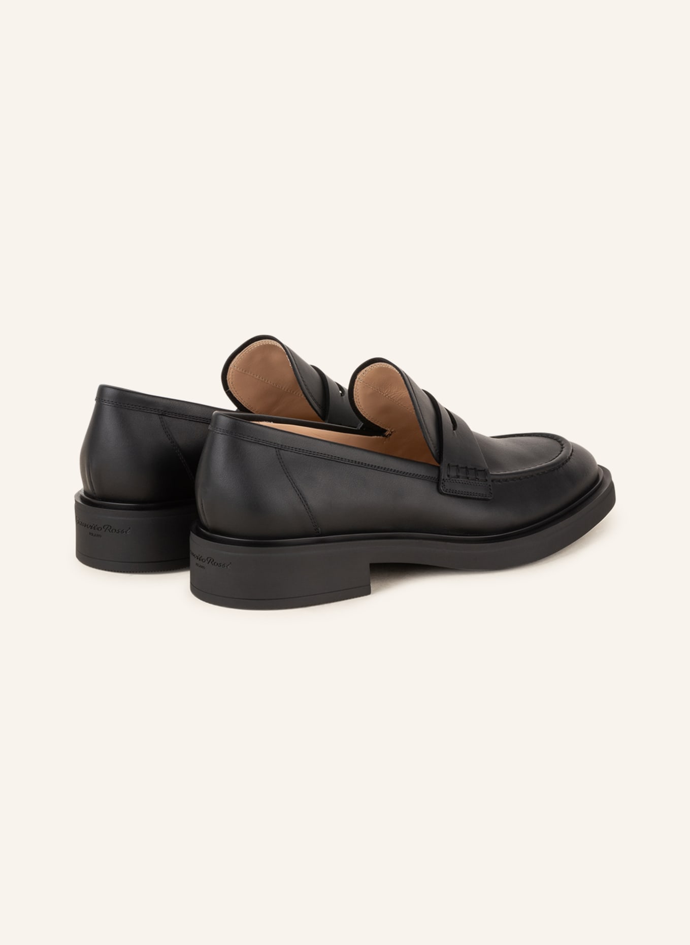 Gianvito Rossi Penny loafers, Color: BLACK (Image 2)