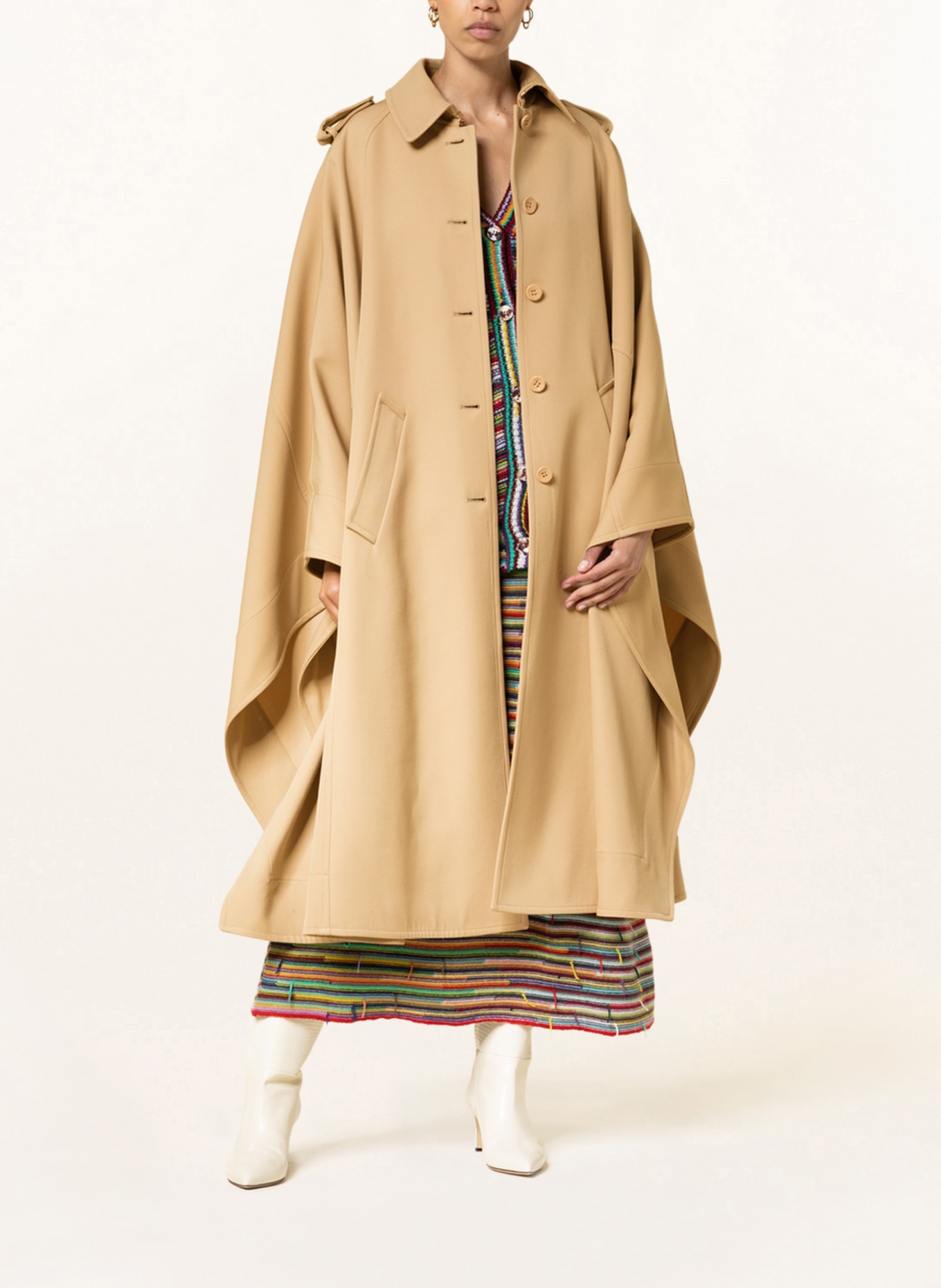 Chloé Cape, Color: CAMEL (Image 2)