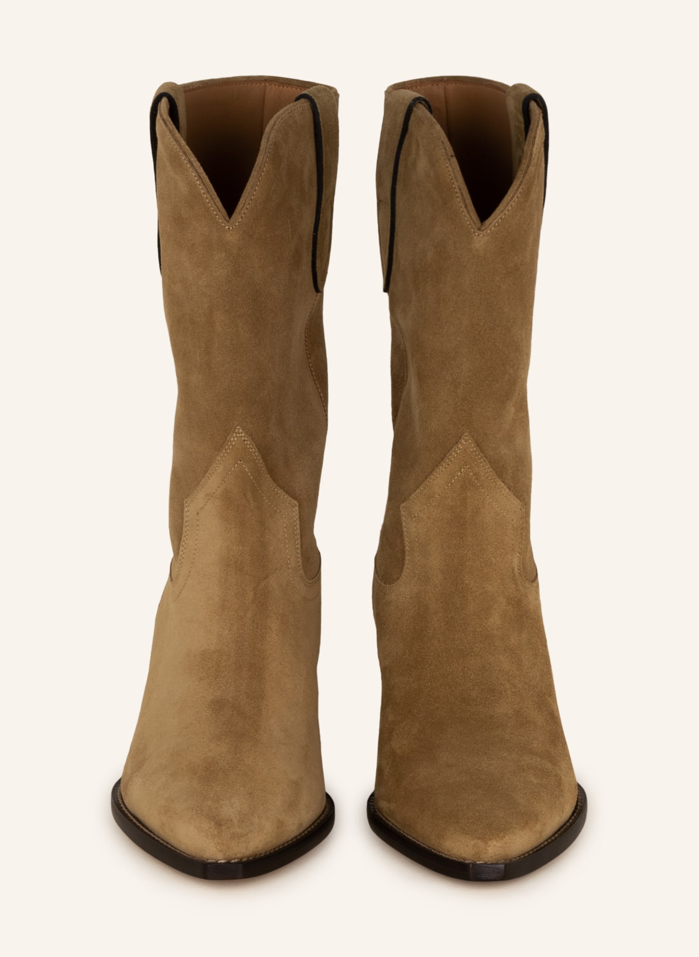 ISABEL MARANT Cowboy boots DAHOPE, Color: BEIGE (Image 3)